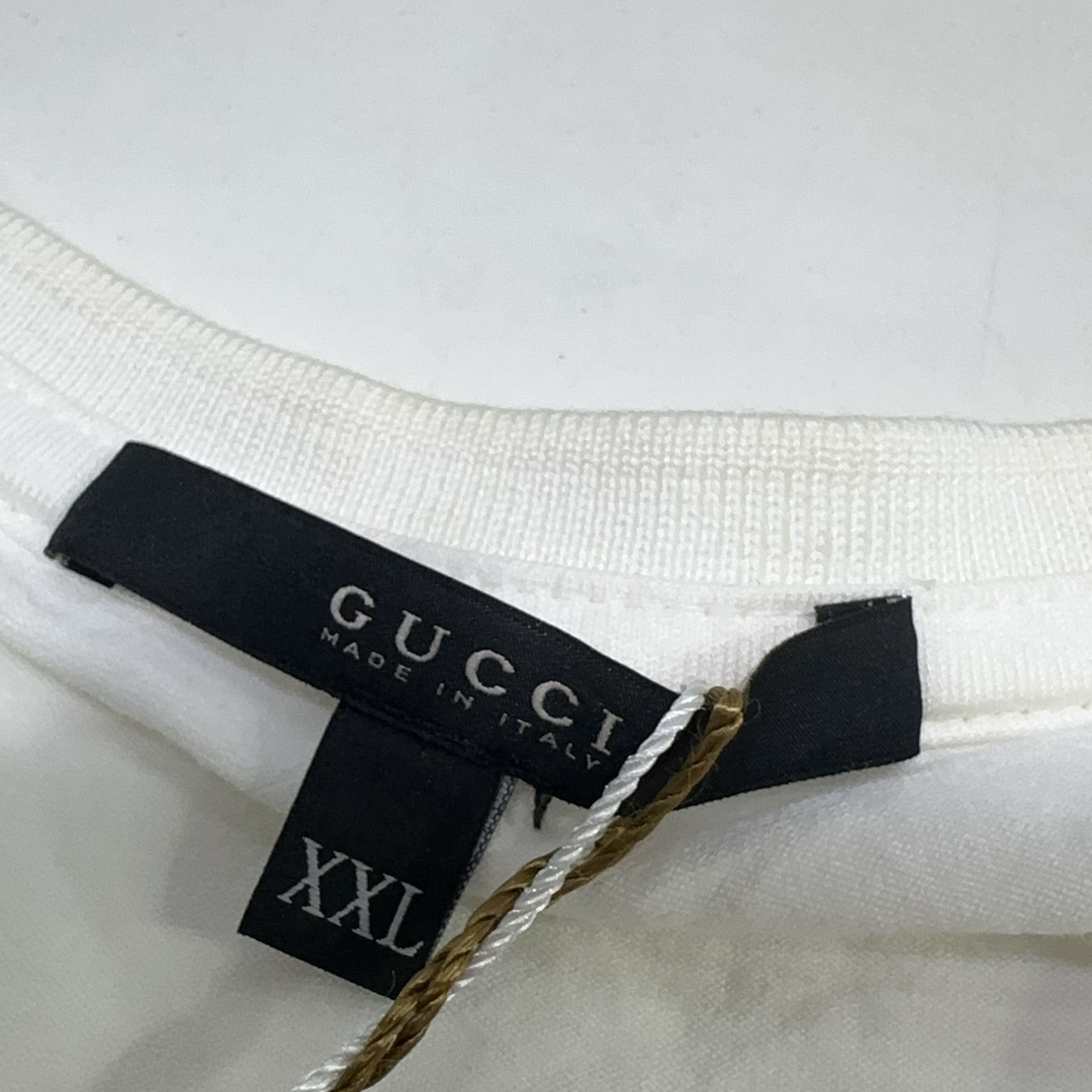 Gucci Gucci Embroidered Henley T-Shirt Size XXL Size US XXL / EU 58 / 5 - 3 Thumbnail