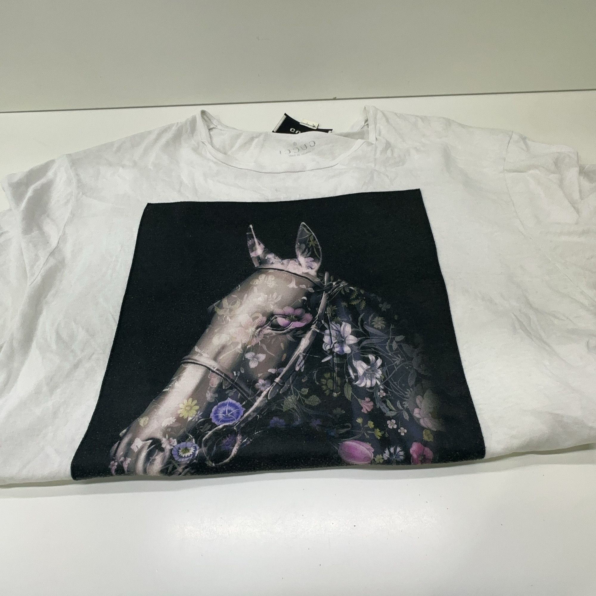 Gucci Gucci Floral Horse Print T-Shirt XXL Size US XXL / EU 58 / 5 - 9 Thumbnail