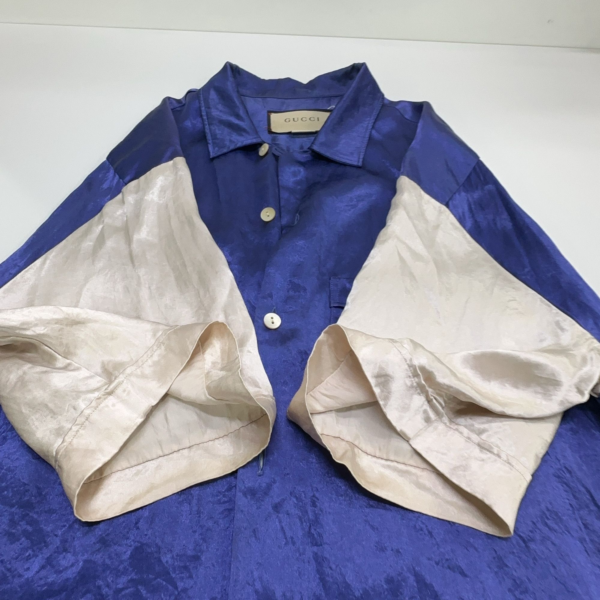 Gucci Gucci Acetate Interlocking G Shirt Size 50 Size US M / EU 48-50 / 2 - 8 Thumbnail