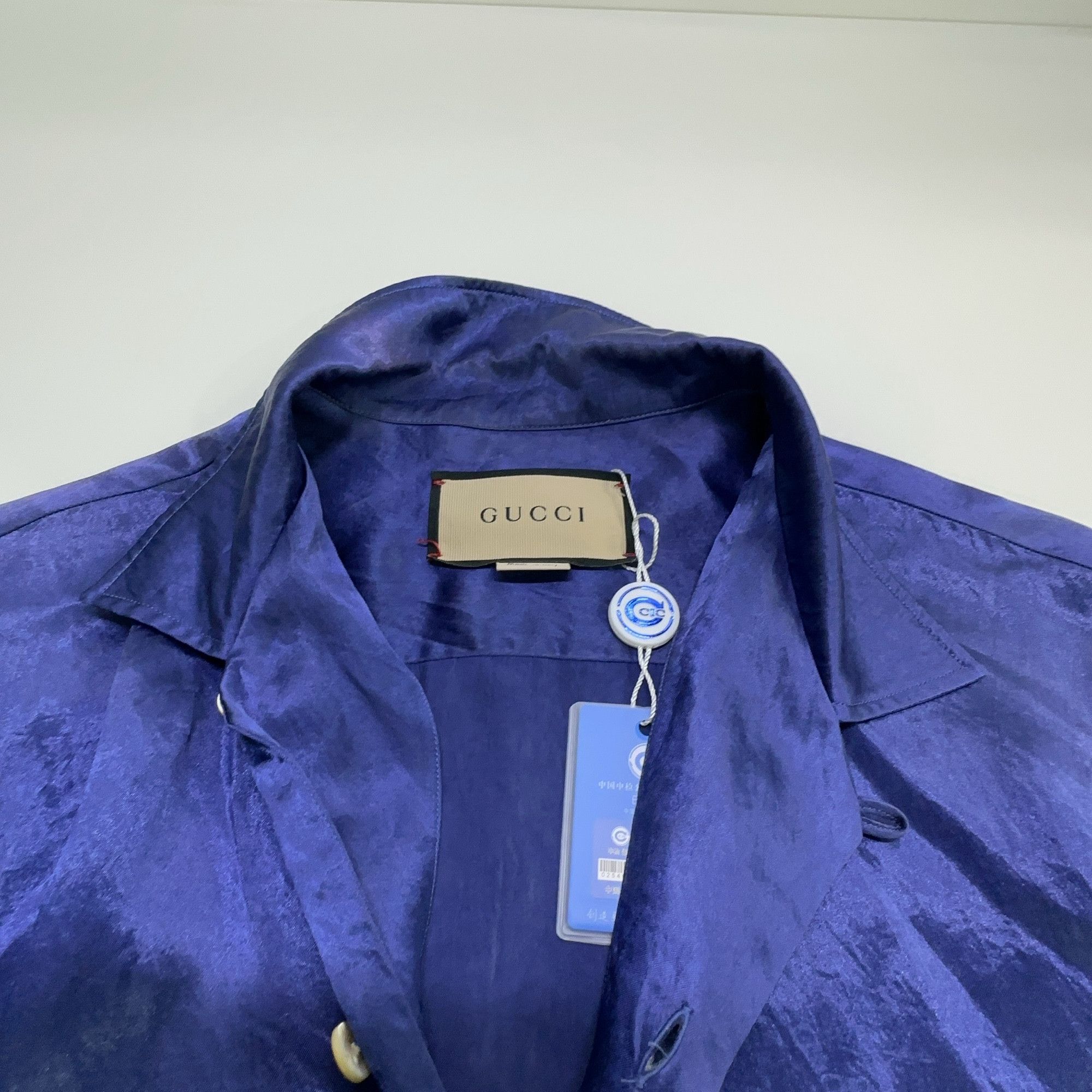 Gucci Gucci Acetate Interlocking G Shirt Size 50 Size US M / EU 48-50 / 2 - 6 Thumbnail