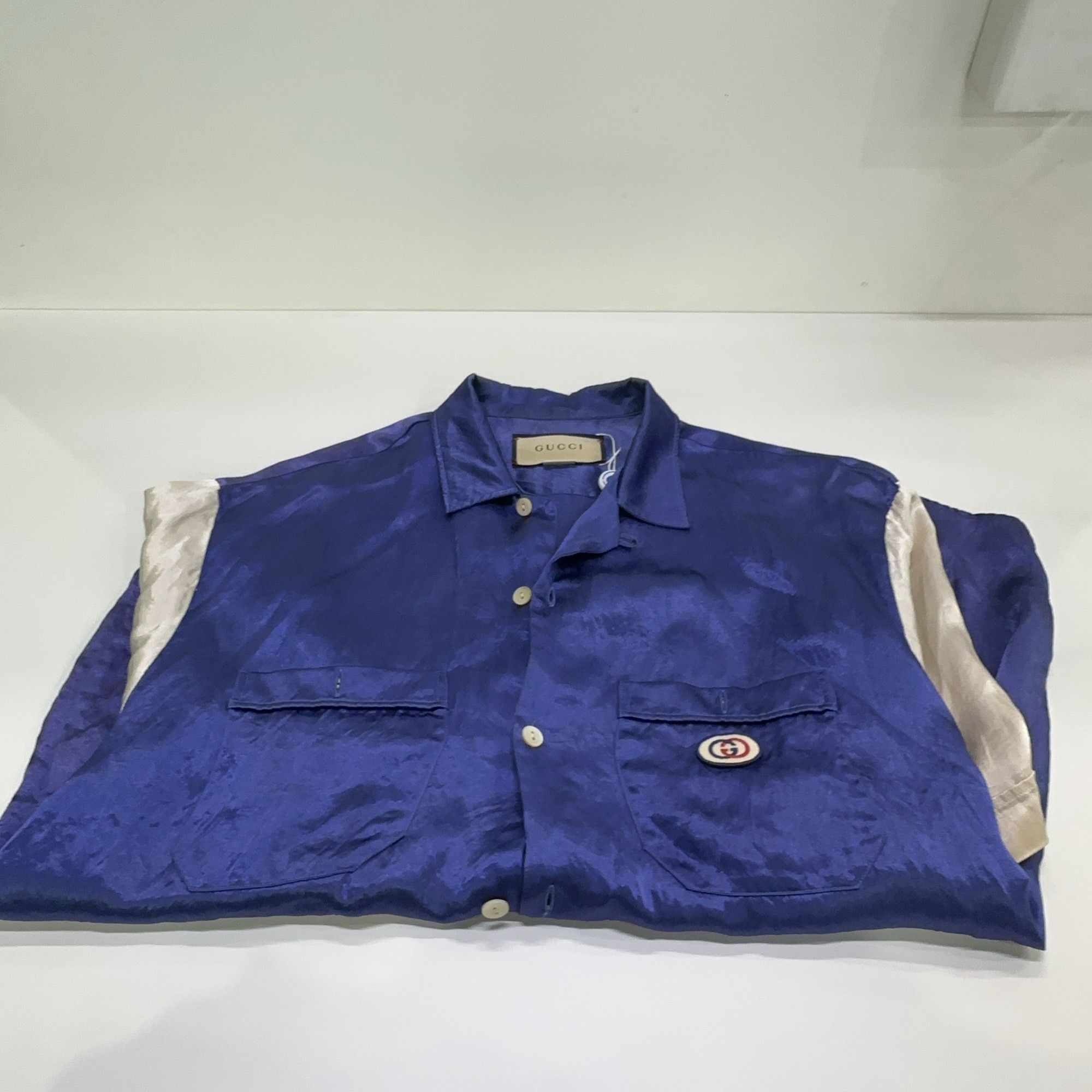 Gucci Gucci Acetate Interlocking G Shirt Size 50 Size US M / EU 48-50 / 2 - 9 Thumbnail