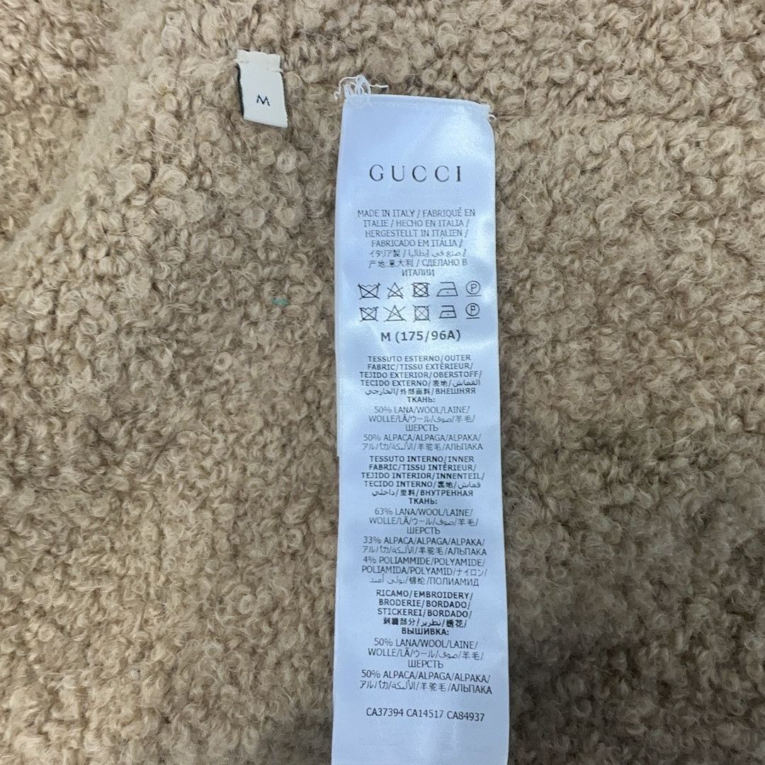 Gucci Gucci Jacquard Wool Alpaca Cardigan Size M Size M / US 6-8 / IT 42-44 - 4 Thumbnail