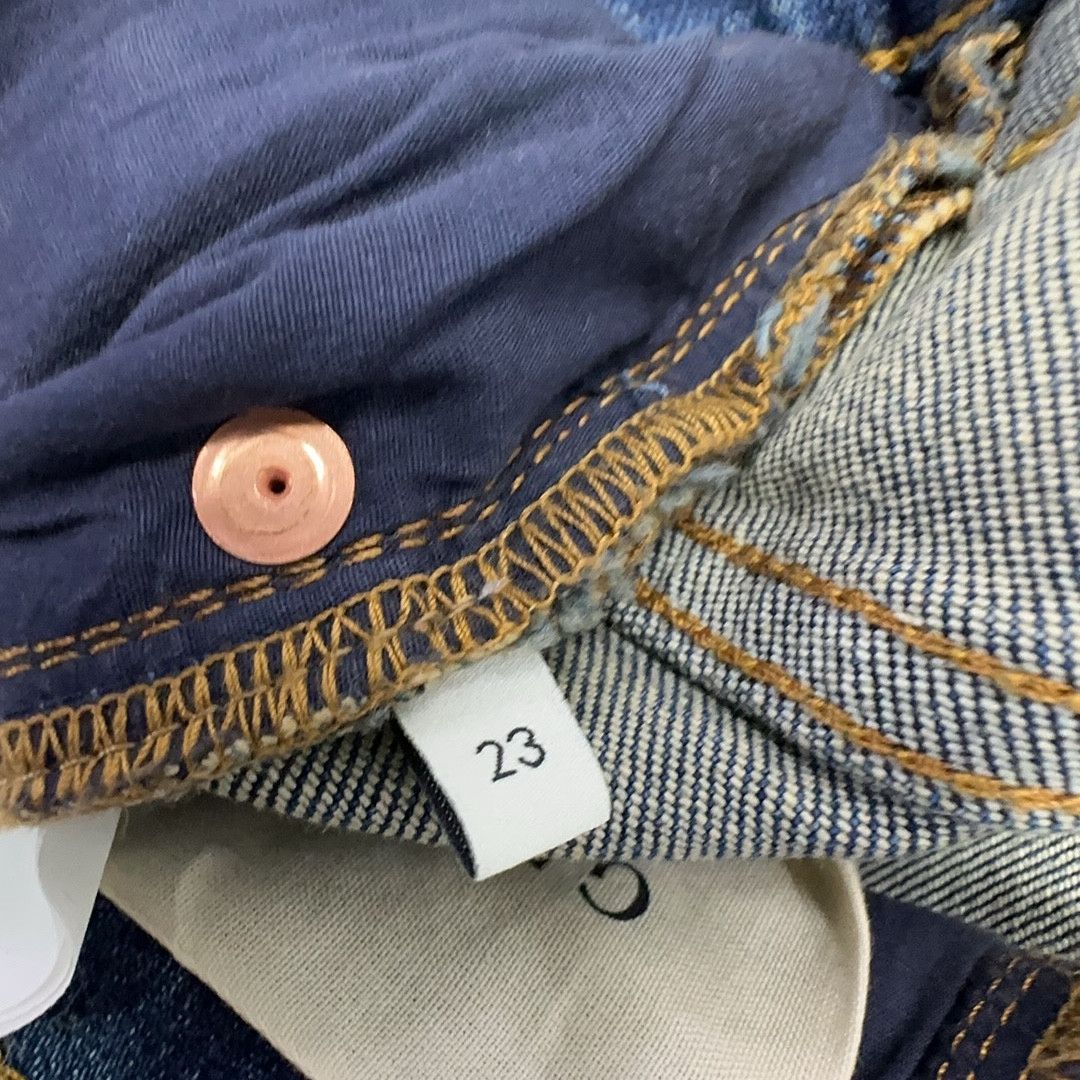 Gucci Gucci LA Patch Denim Jeans 23 Size 23" - 4 Thumbnail