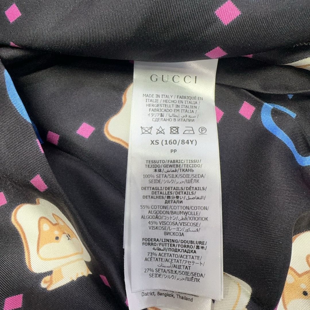 Gucci Gucci Shiba Inu Print Hooded Mini Dress XS Size XS / US 0-2 / IT 36-38 - 3 Thumbnail