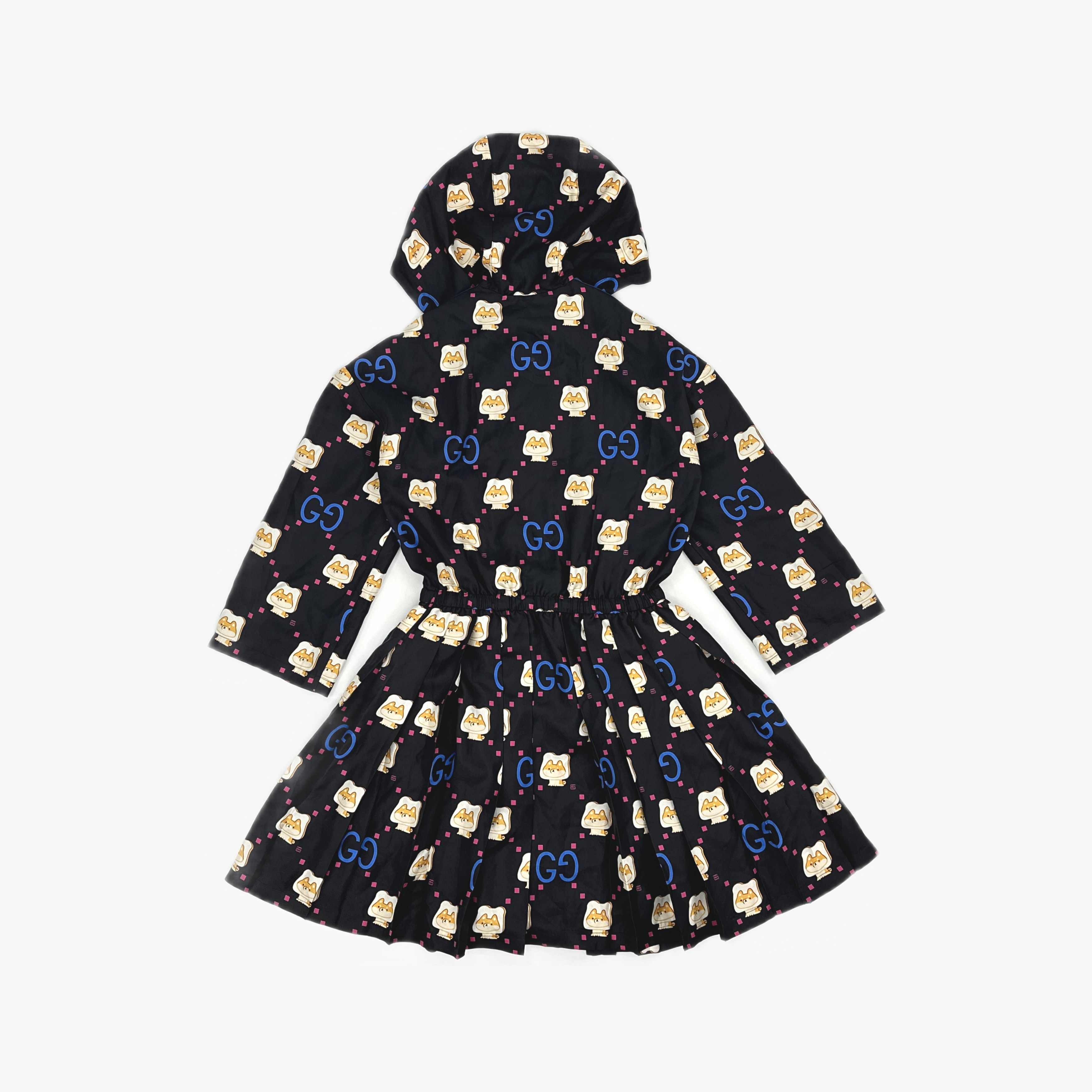 Gucci Gucci Shiba Inu Print Hooded Mini Dress XS Size XS / US 0-2 / IT 36-38 - 2 Thumbnail