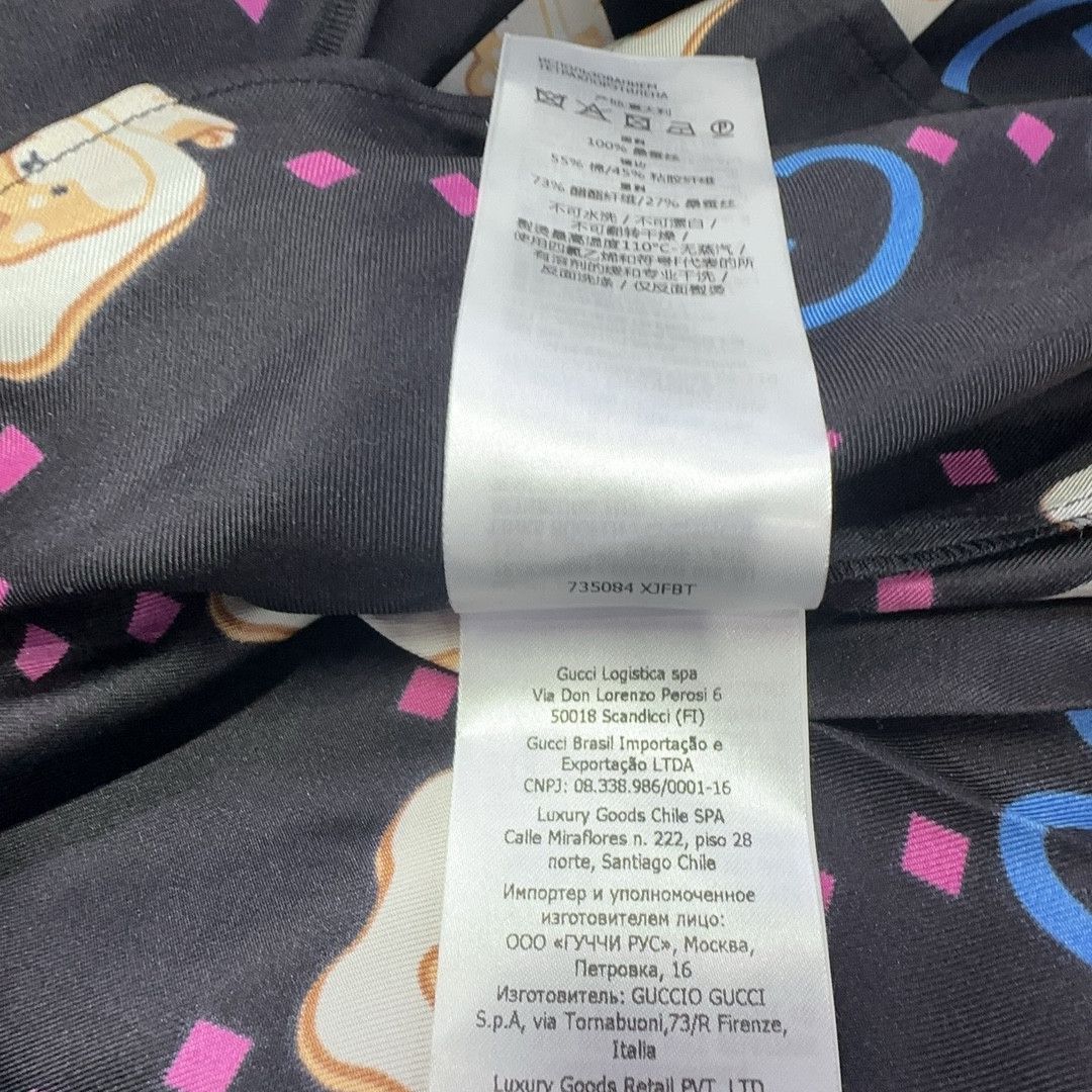 Gucci Gucci Shiba Inu Print Hooded Mini Dress XS Size XS / US 0-2 / IT 36-38 - 4 Thumbnail