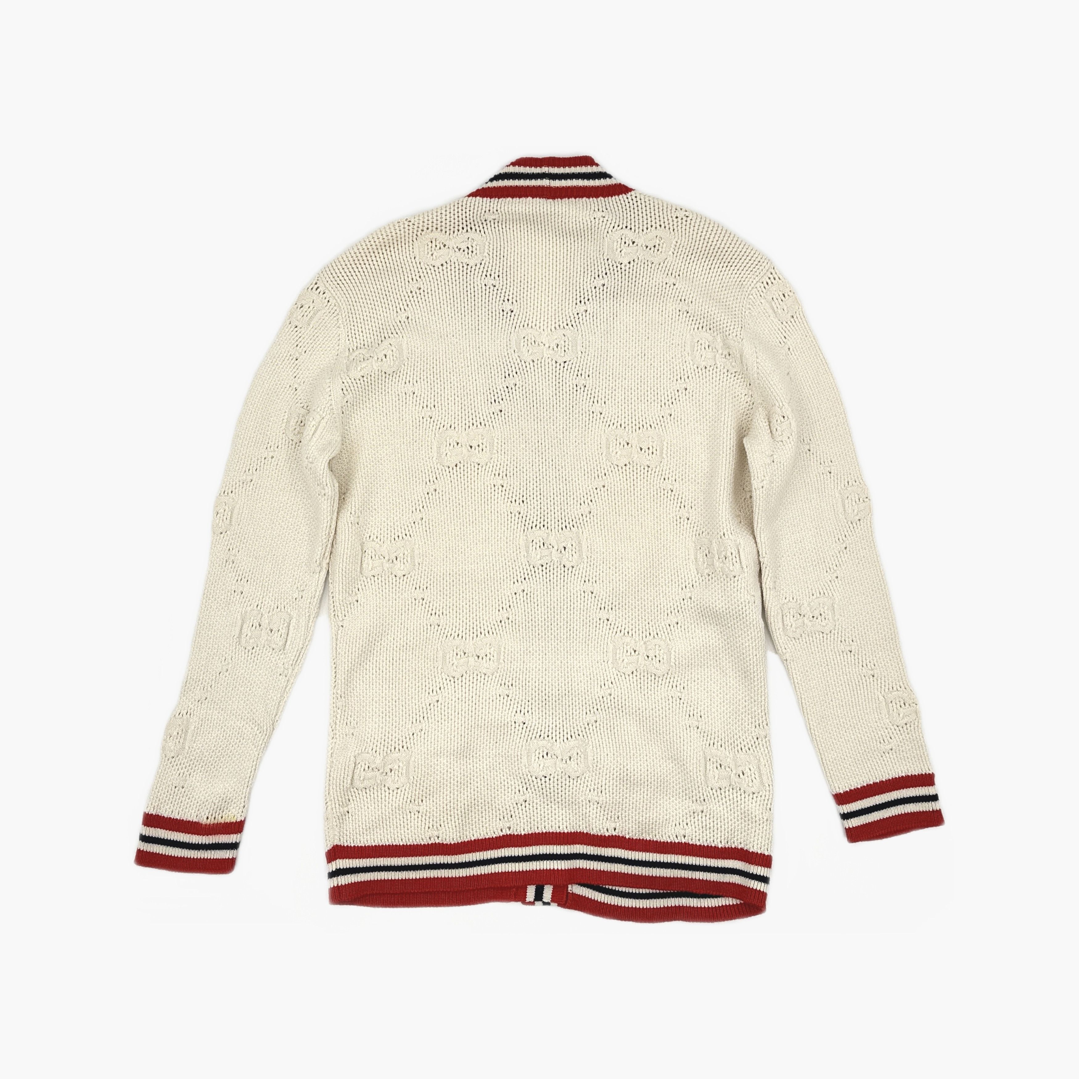 Gucci Gucci FW21 Striped GG Knit Cardigan Size S Size S / US 4 / IT 40 - 2 Thumbnail