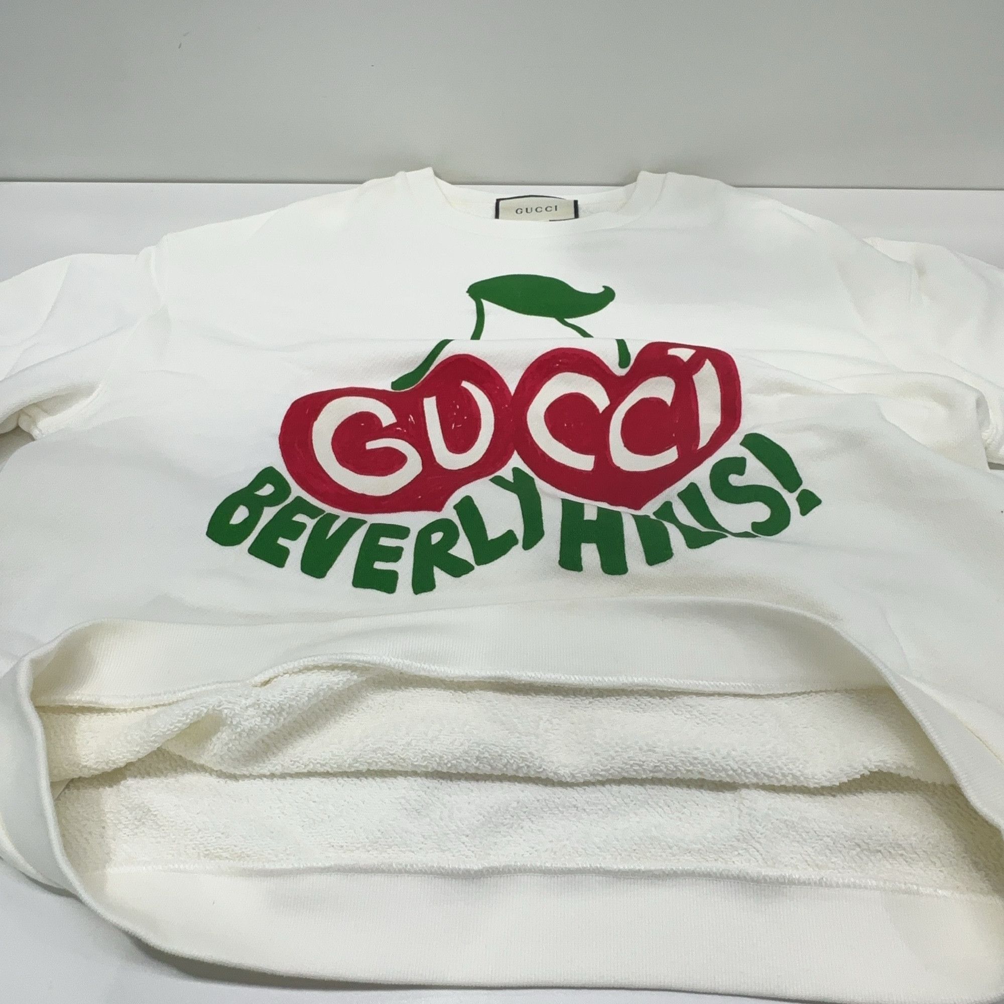 Gucci Gucci Cherry Print Beverly Hills Sweatshirt Size S Size S / US 4 / IT 40 - 8 Thumbnail