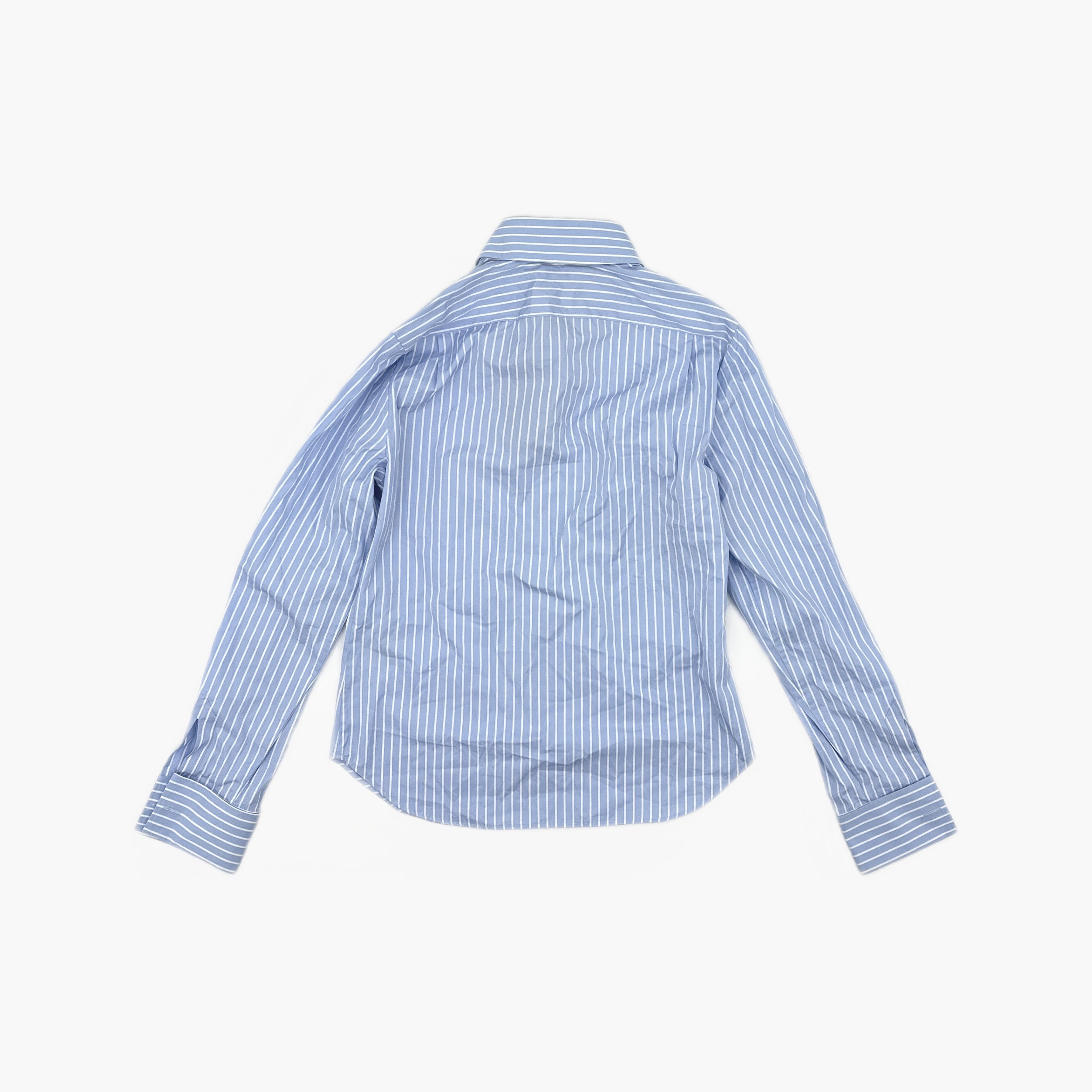 Gucci Gucci Striped Double G Embroidered Shirt Size 15 Size US S / EU 44-46 / 1 - 2 Thumbnail