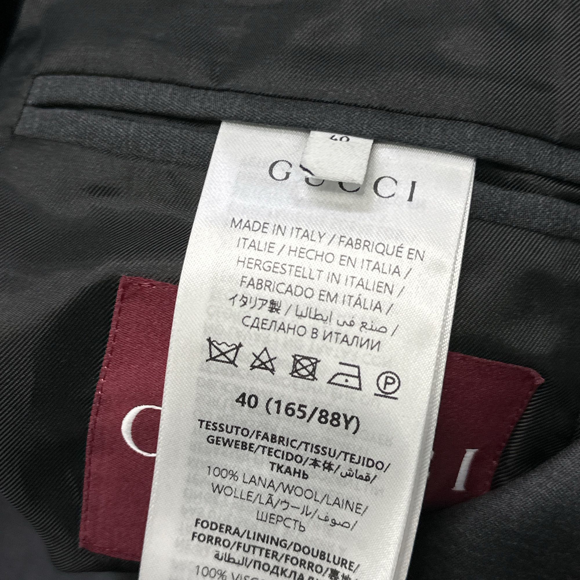 Gucci Gucci Gray Double Breasted Wool Coat 40 Size S / US 4 / IT 40 - 5 Thumbnail