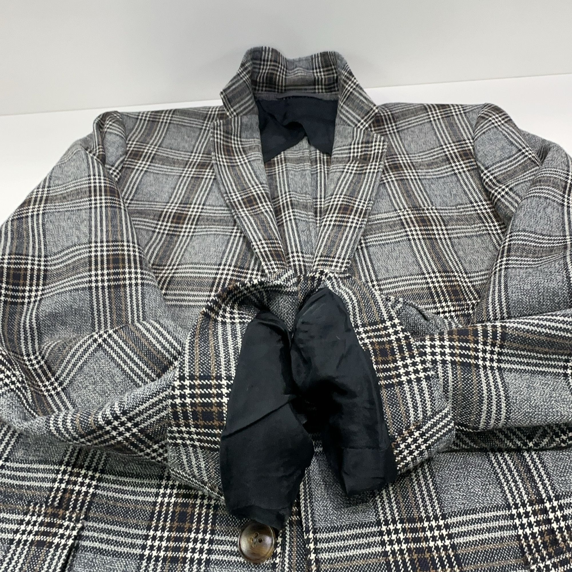 Gucci Gucci Plaid Wool Blazer 38S Size 38R - 10 Thumbnail