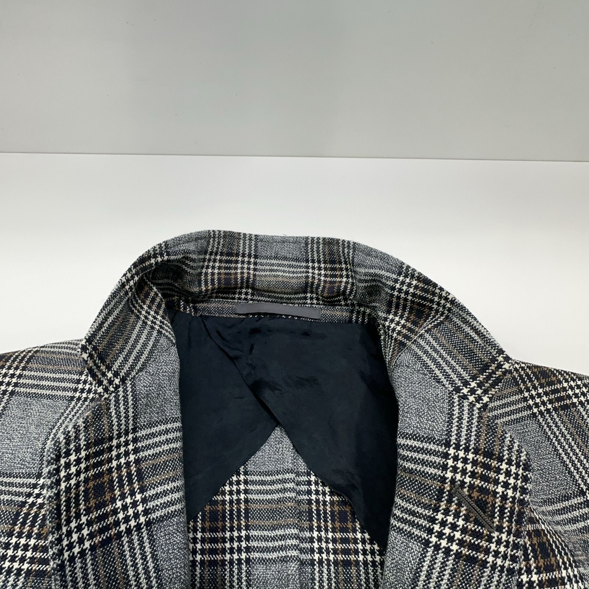 Gucci Gucci Plaid Wool Blazer 38S Size 38R - 6 Thumbnail