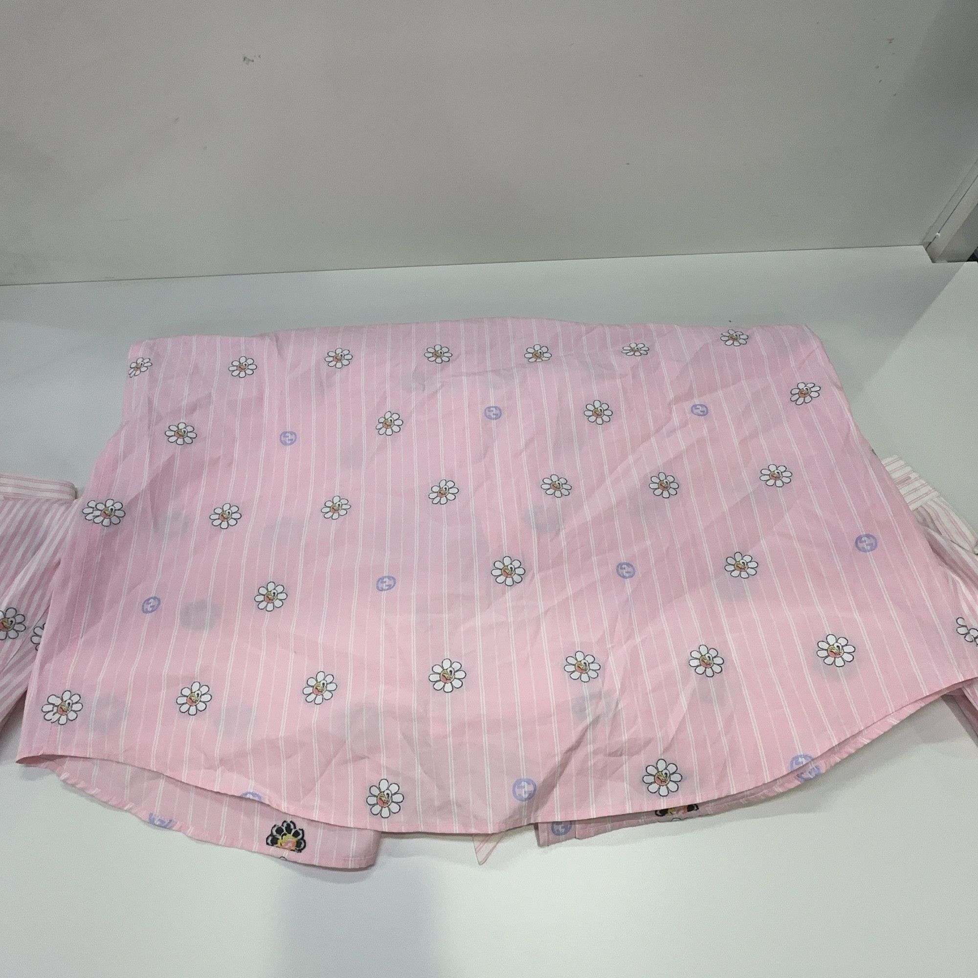 Gucci Gucci Floral Striped Shirt Mini Dress 42 Size M / US 6-8 / IT 42-44 - 9 Thumbnail