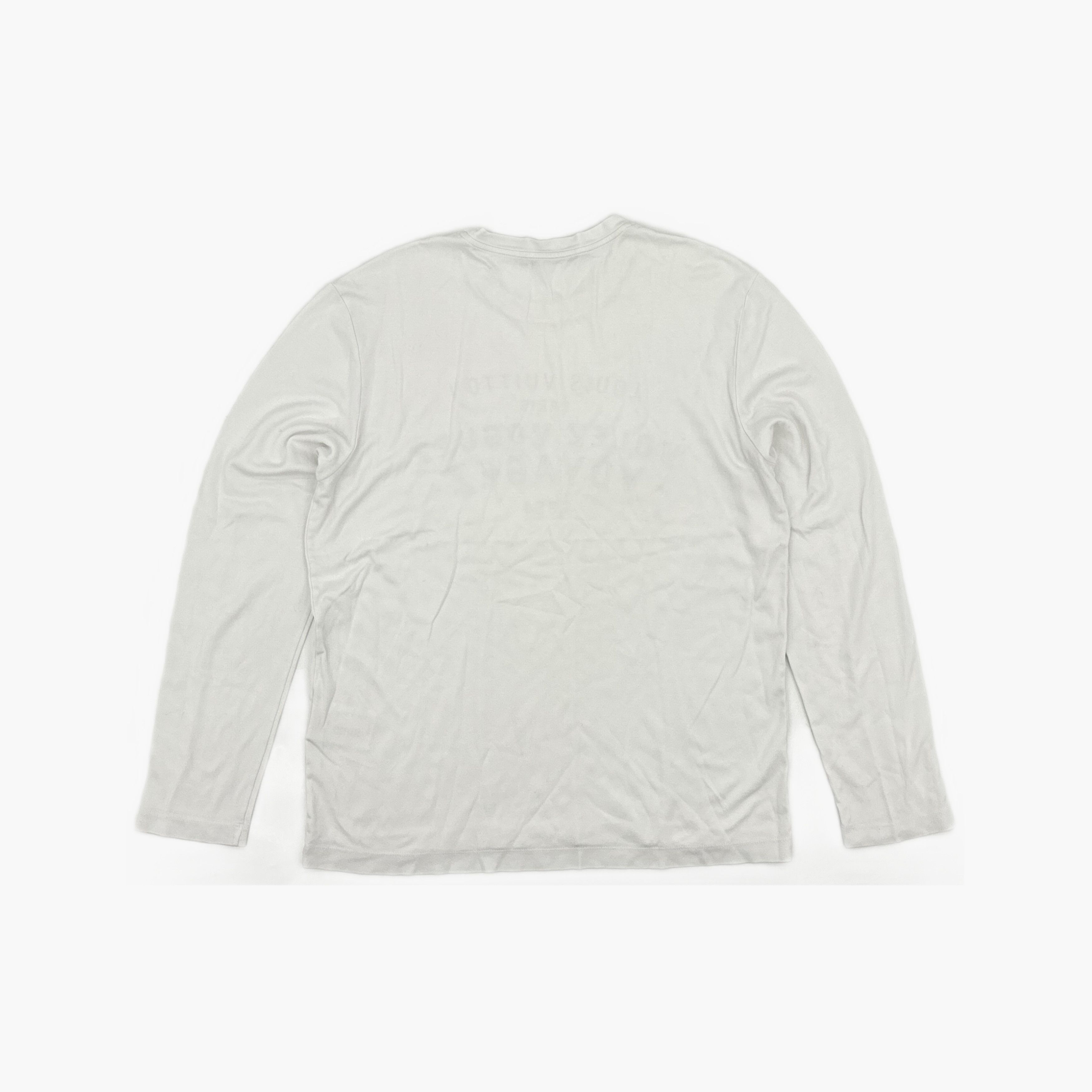 Louis Vuitton Louis Vuitton Printed Logo Long Sleeve T-Shirt Size L Size US L / EU 52-54 / 3 - 2 Thumbnail