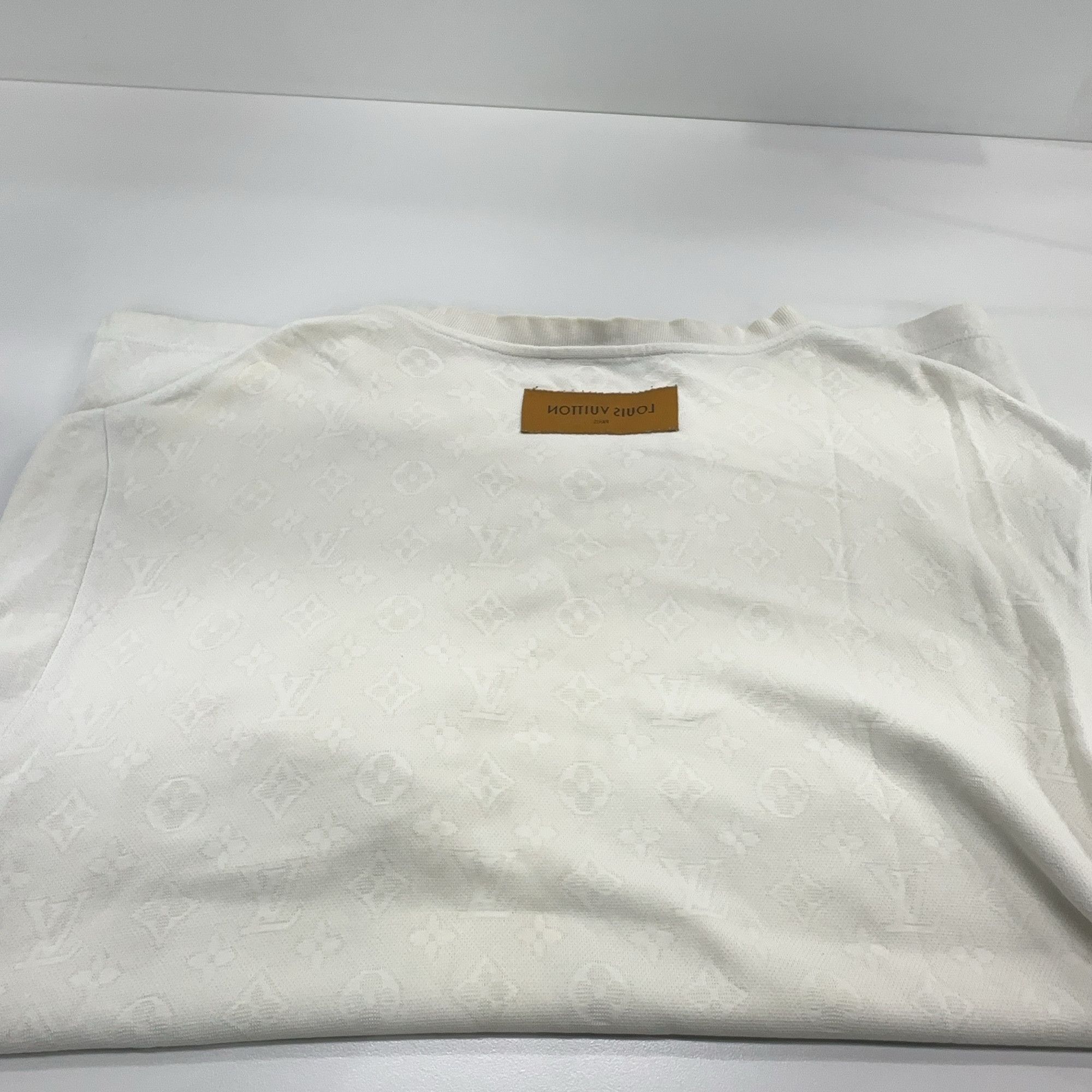 Louis Vuitton Louis Vuitton Beaded Monogram Patch T-Shirt XL Size US XL / EU 56 / 4 - 9 Thumbnail
