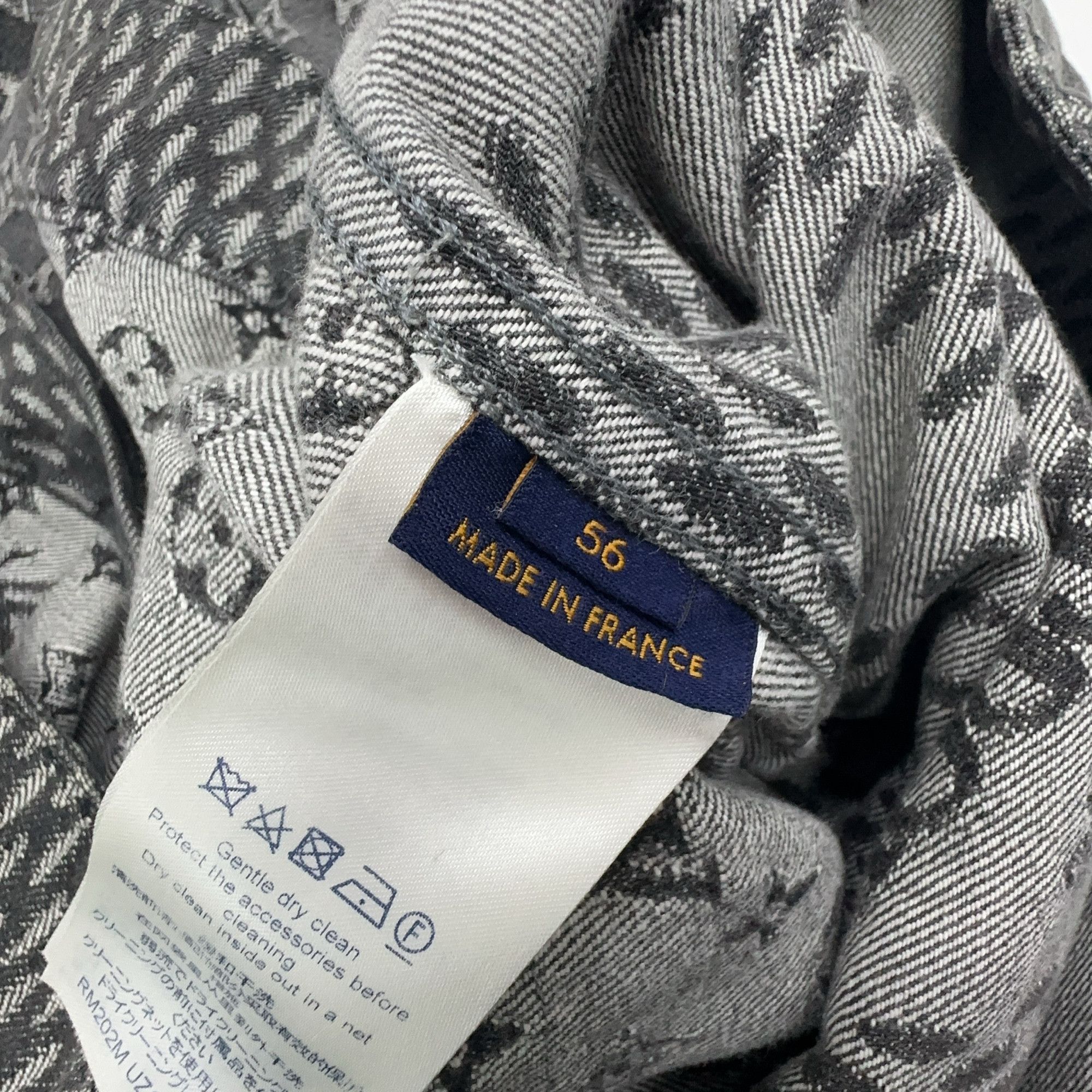 Louis Vuitton Louis Vuitton x Nigo LV2 Patchwork Denim Jacket 56 Size US XL / EU 56 / 4 - 13 Thumbnail