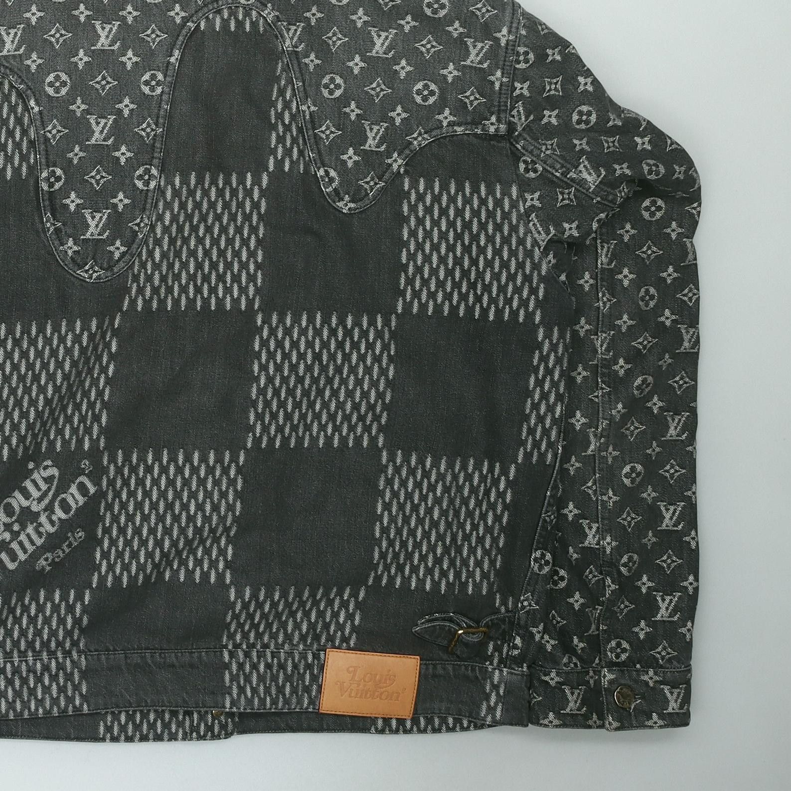Louis Vuitton Louis Vuitton x Nigo LV2 Patchwork Denim Jacket 56 Size US XL / EU 56 / 4 - 11 Thumbnail