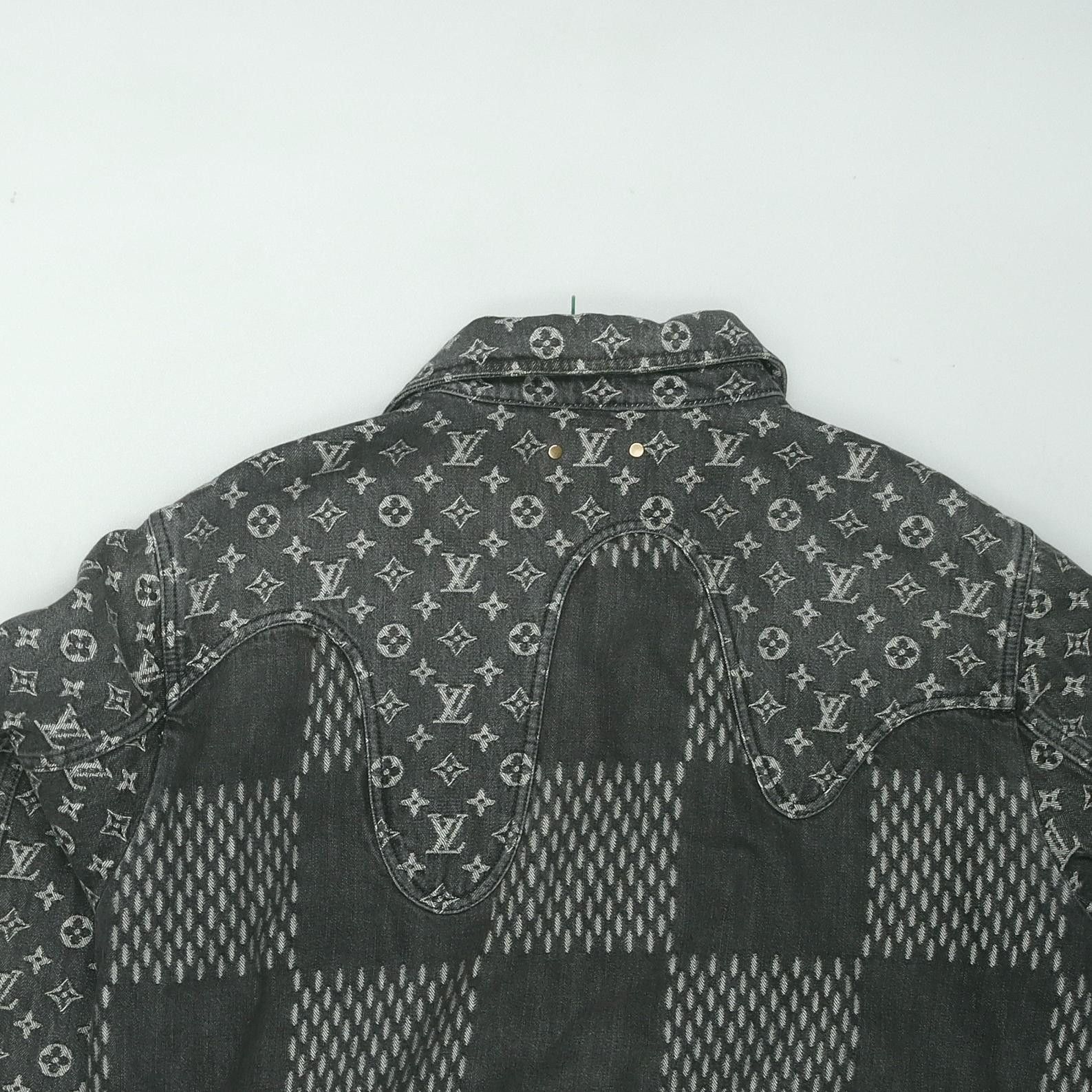 Louis Vuitton Louis Vuitton x Nigo LV2 Patchwork Denim Jacket 56 Size US XL / EU 56 / 4 - 9 Thumbnail