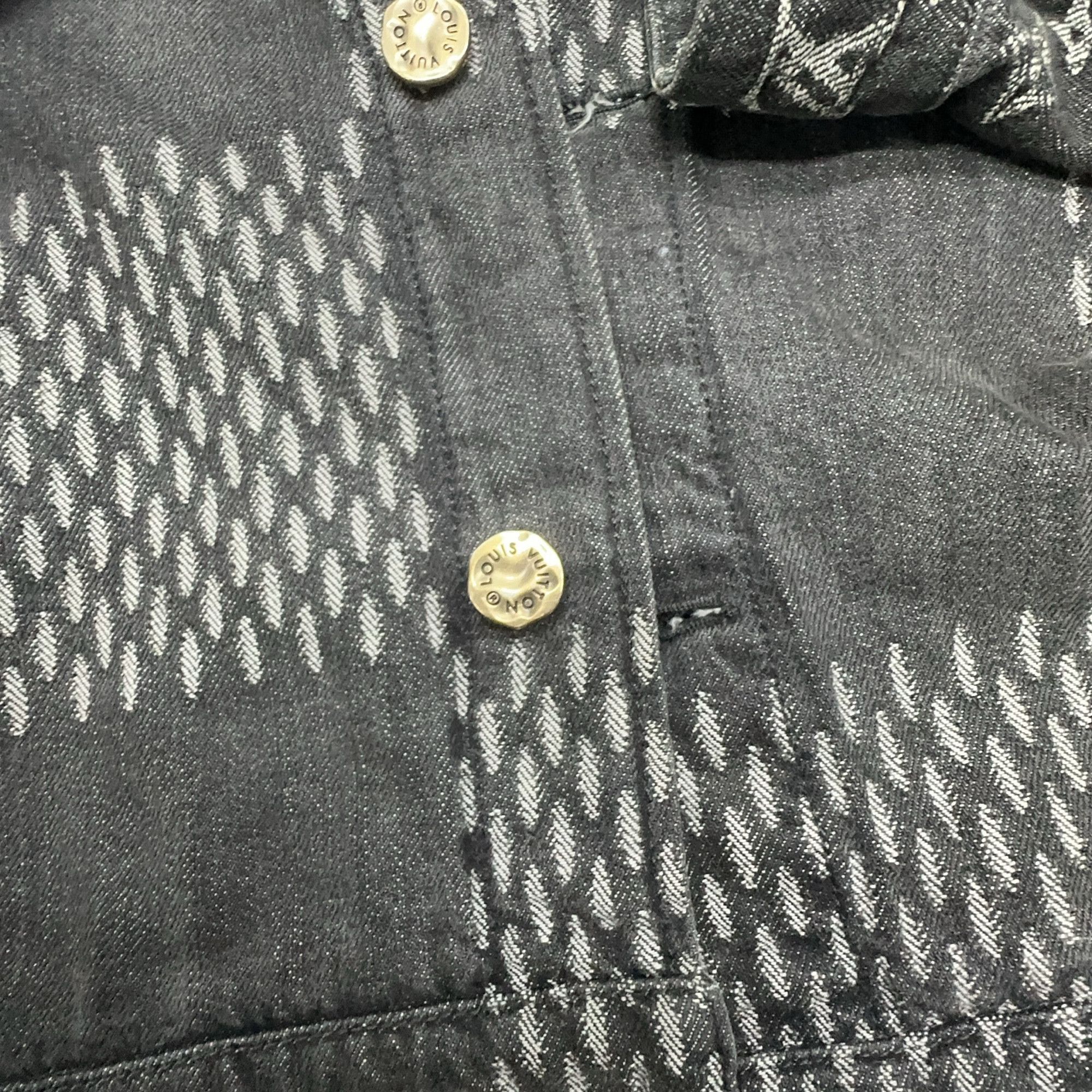 Louis Vuitton Louis Vuitton x Nigo LV2 Patchwork Denim Jacket 56 Size US XL / EU 56 / 4 - 17 Thumbnail