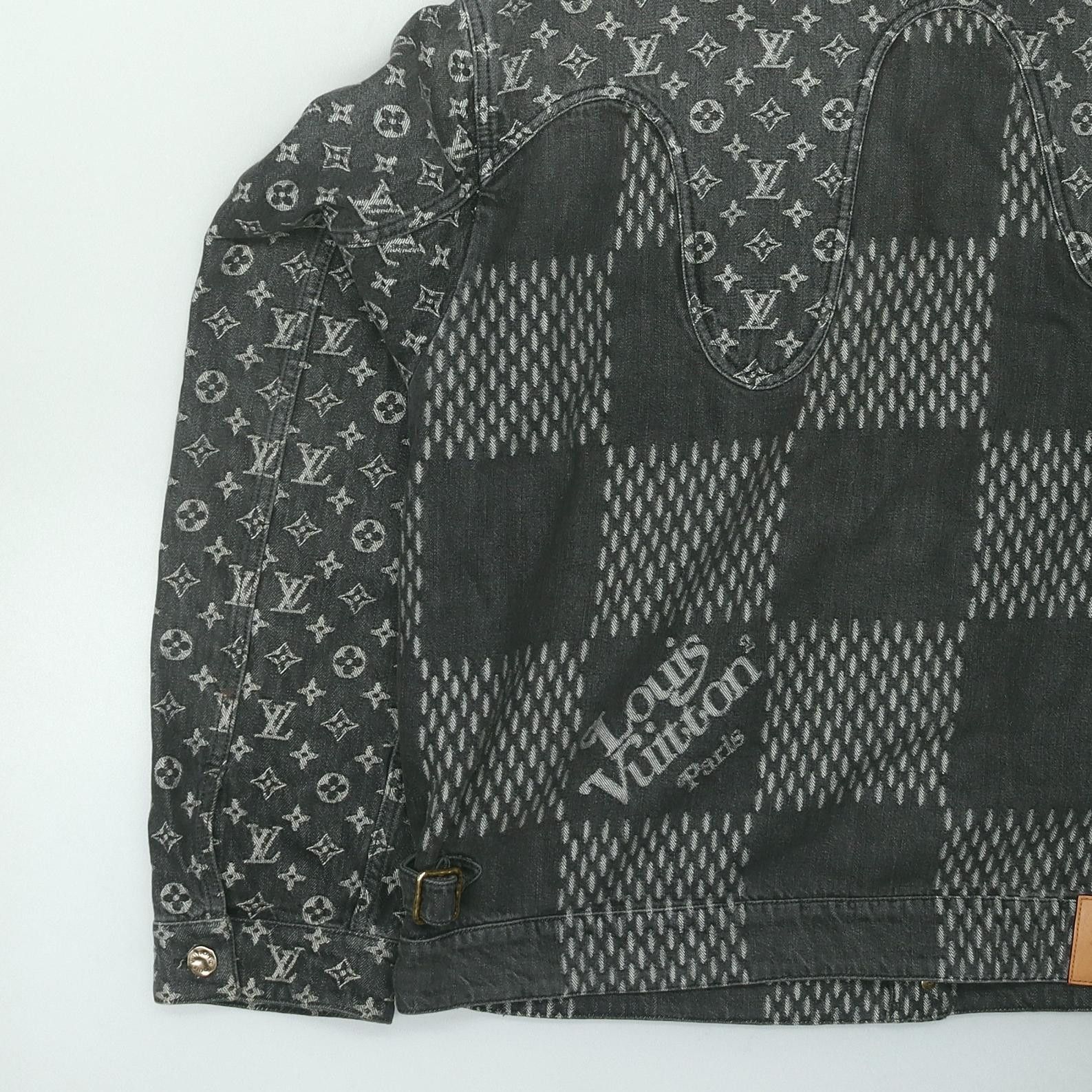 Louis Vuitton Louis Vuitton x Nigo LV2 Patchwork Denim Jacket 56 Size US XL / EU 56 / 4 - 10 Thumbnail