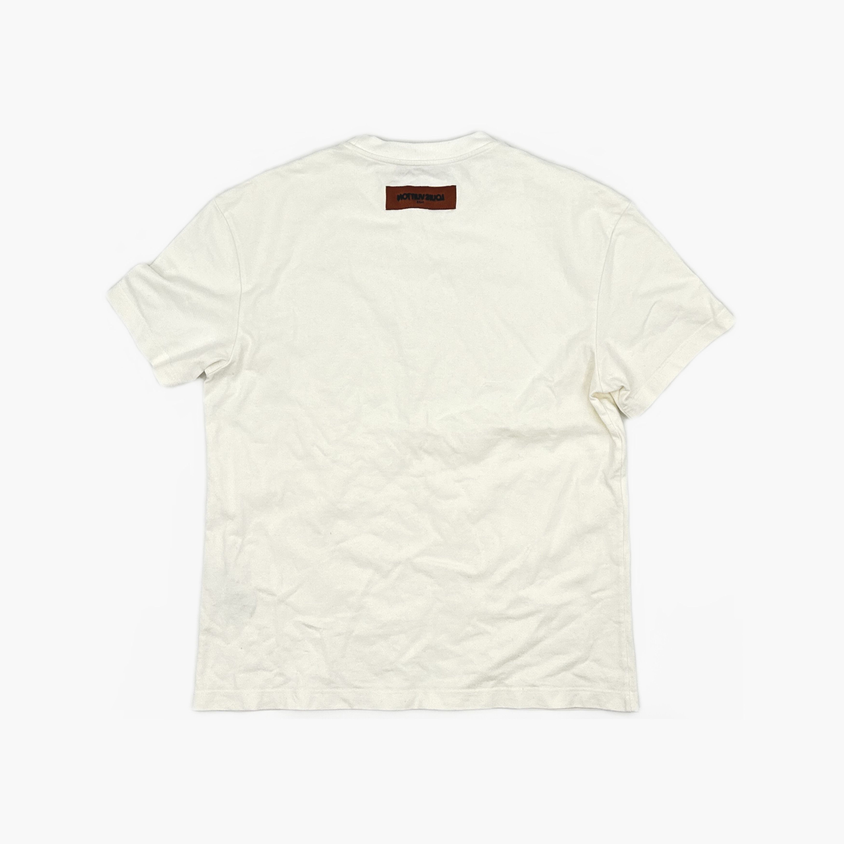 Louis Vuitton Louis Vuitton Pearl Embroidery T-Shirt M Size US M / EU 48-50 / 2 - 2 Thumbnail