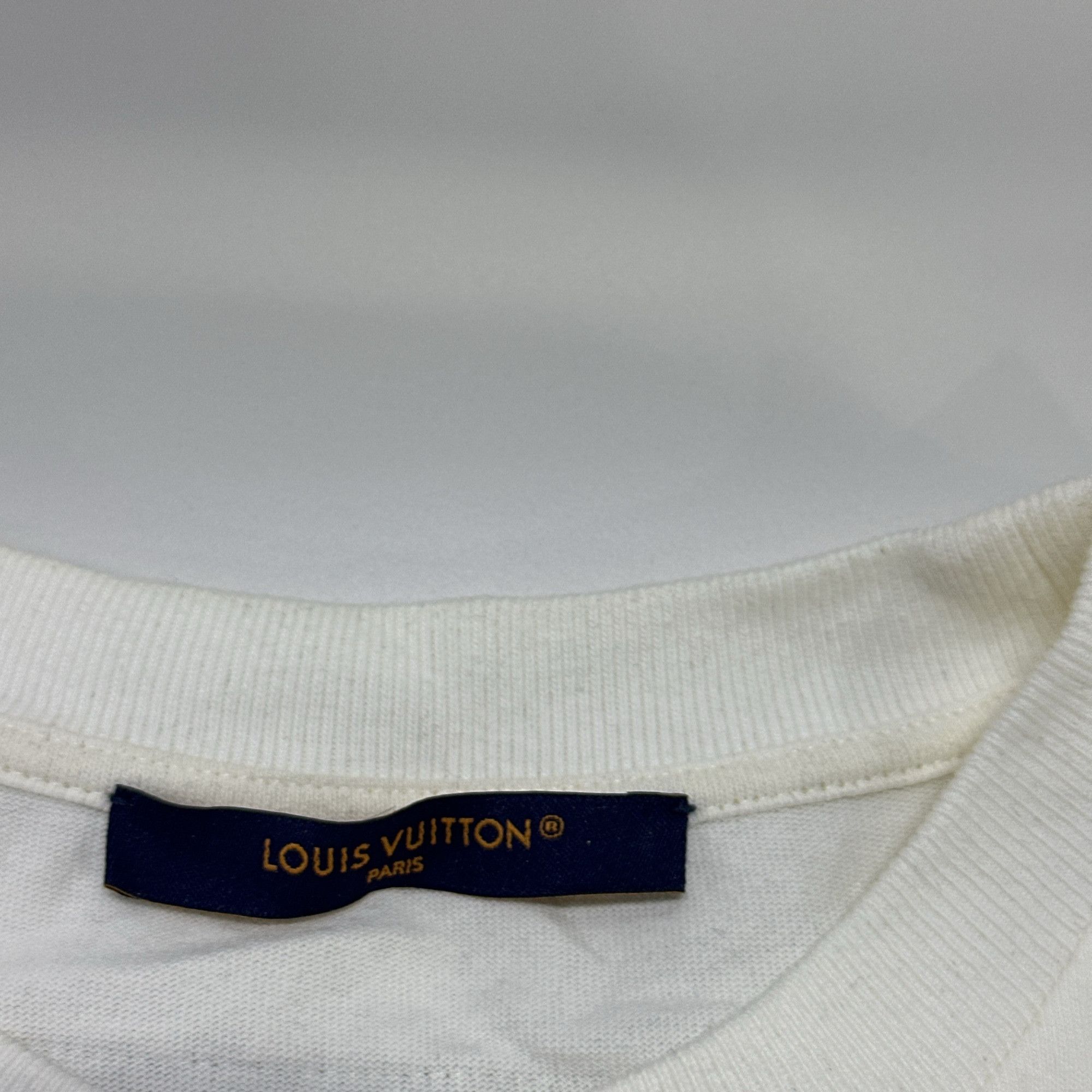 Louis Vuitton Louis Vuitton Pearl Embroidery T-Shirt M Size US M / EU 48-50 / 2 - 3 Thumbnail