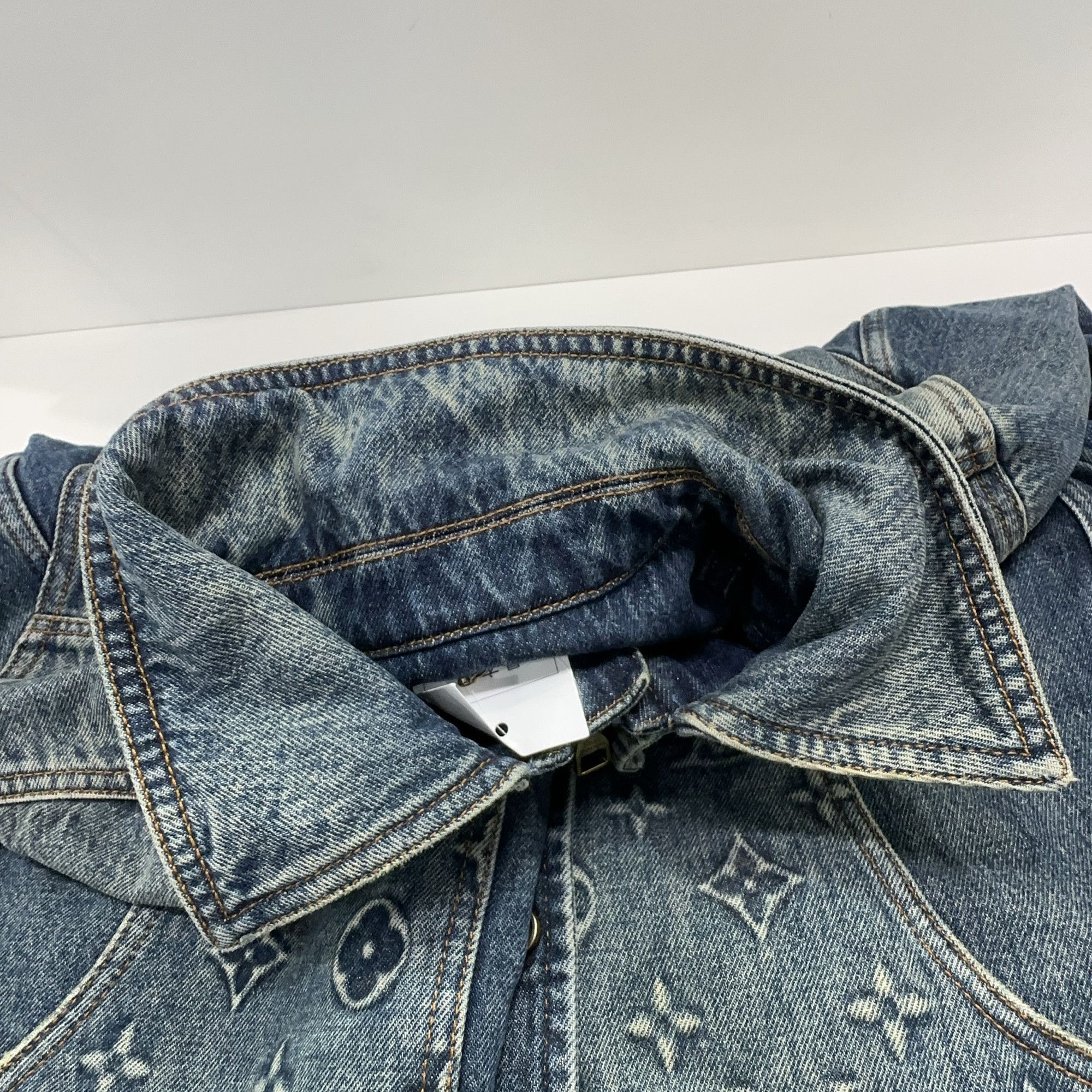 Louis Vuitton Louis Vuitton Monogram Denim Jacket 48 Size US M / EU 48-50 / 2 - 5 Thumbnail