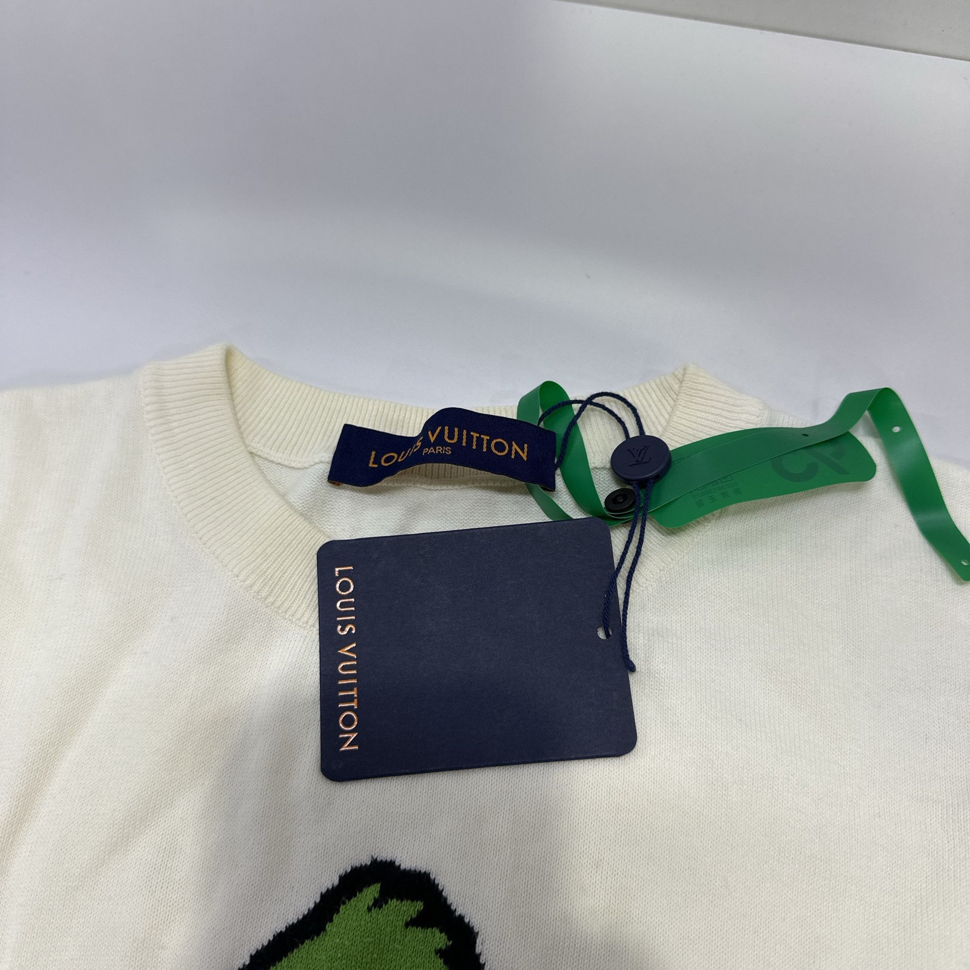 Louis Vuitton Louis Vuitton x Nigo Duck Intarsia Knit T-Shirt S Size US S / EU 44-46 / 1 - 3 Thumbnail