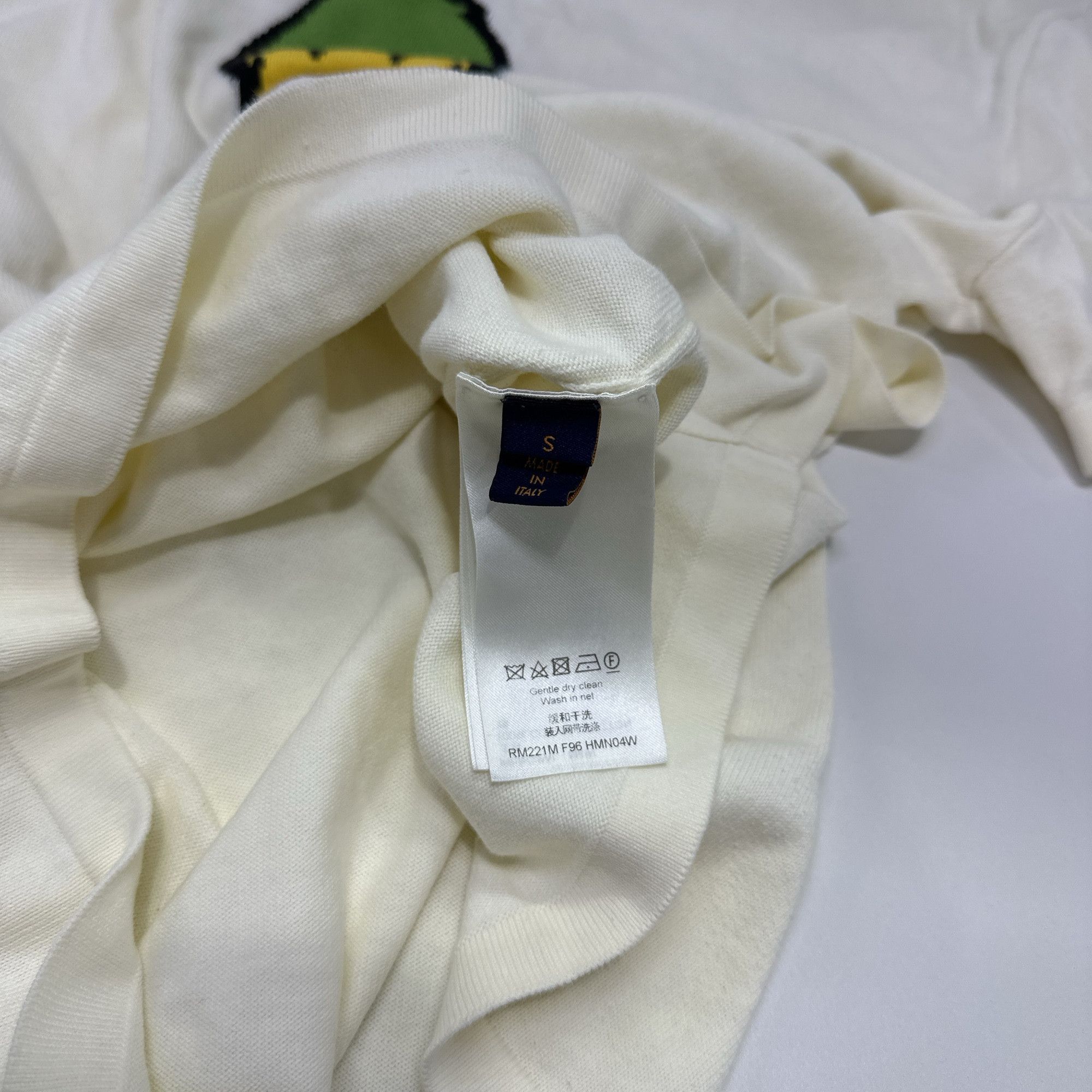 Louis Vuitton Louis Vuitton x Nigo Duck Intarsia Knit T-Shirt S Size US S / EU 44-46 / 1 - 4 Thumbnail
