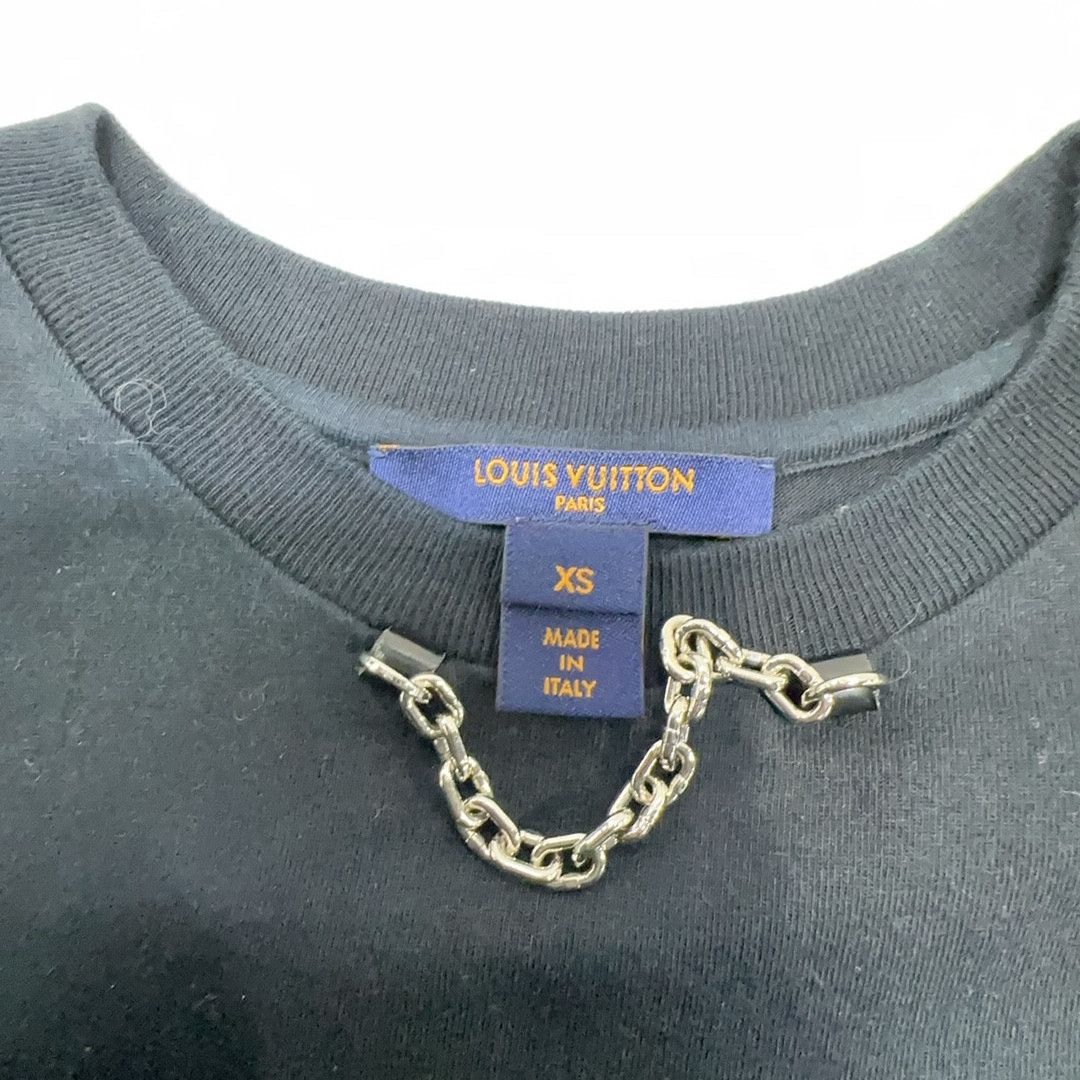 Louis Vuitton Louis Vuitton Mirror Print Chain T-Shirt XS Size XS / US 0-2 / IT 36-38 - 3 Thumbnail