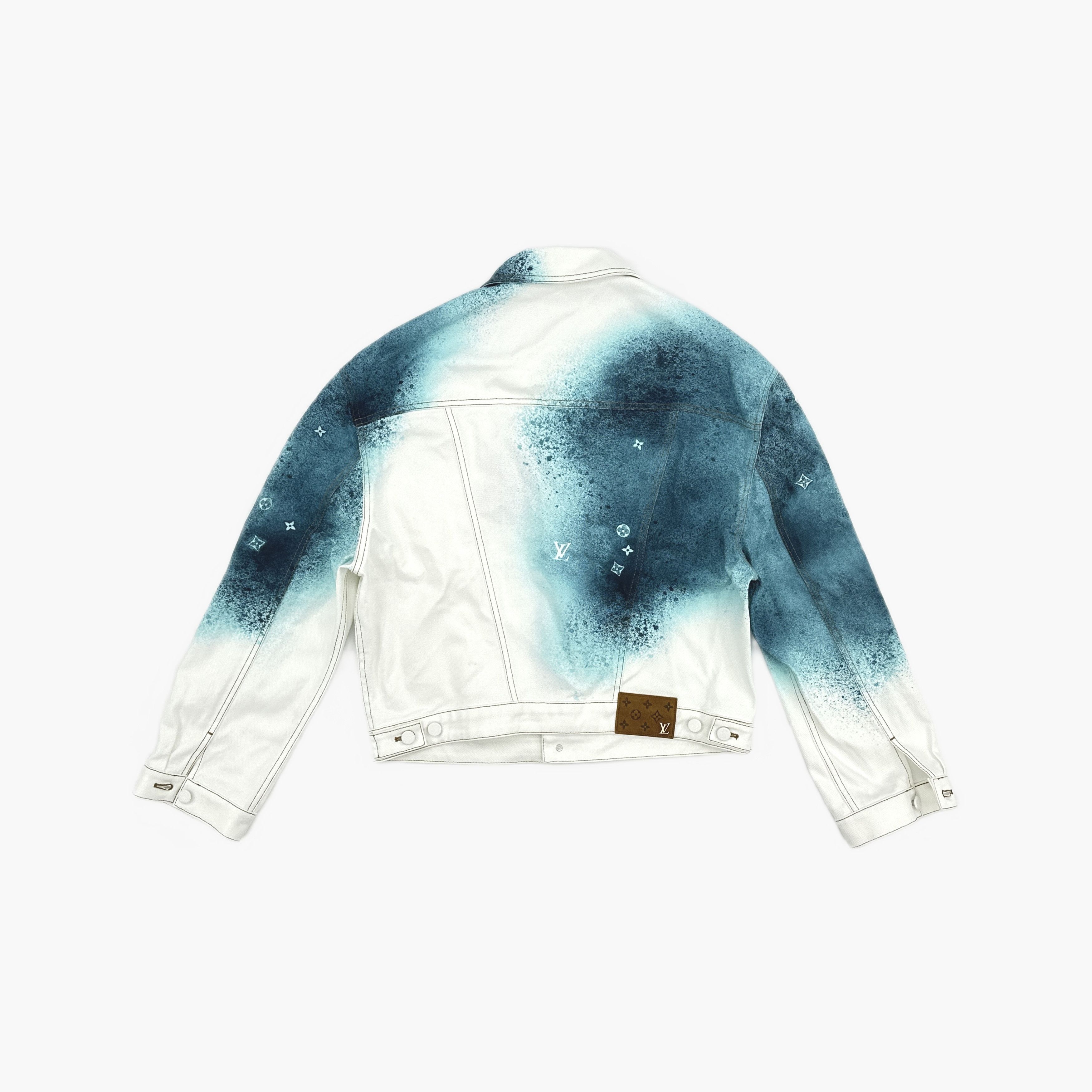 Louis Vuitton Louis Vuitton Spray Denim Jacket EU 50 Size US M / EU 48-50 / 2 - 2 Thumbnail