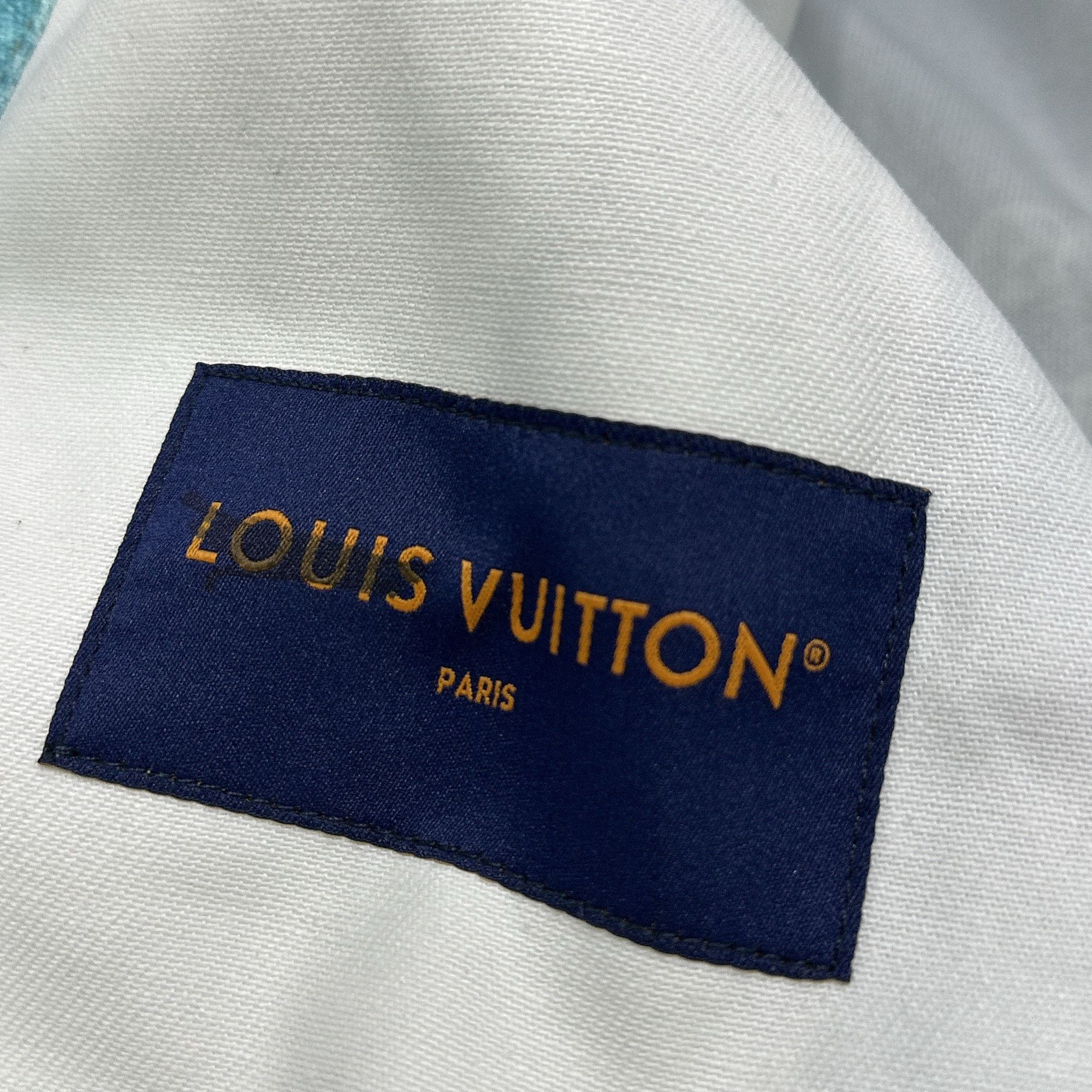 Louis Vuitton Louis Vuitton SS23 Spray Monogram Denim Jacket 50 Size US M / EU 48-50 / 2 - 5 Thumbnail