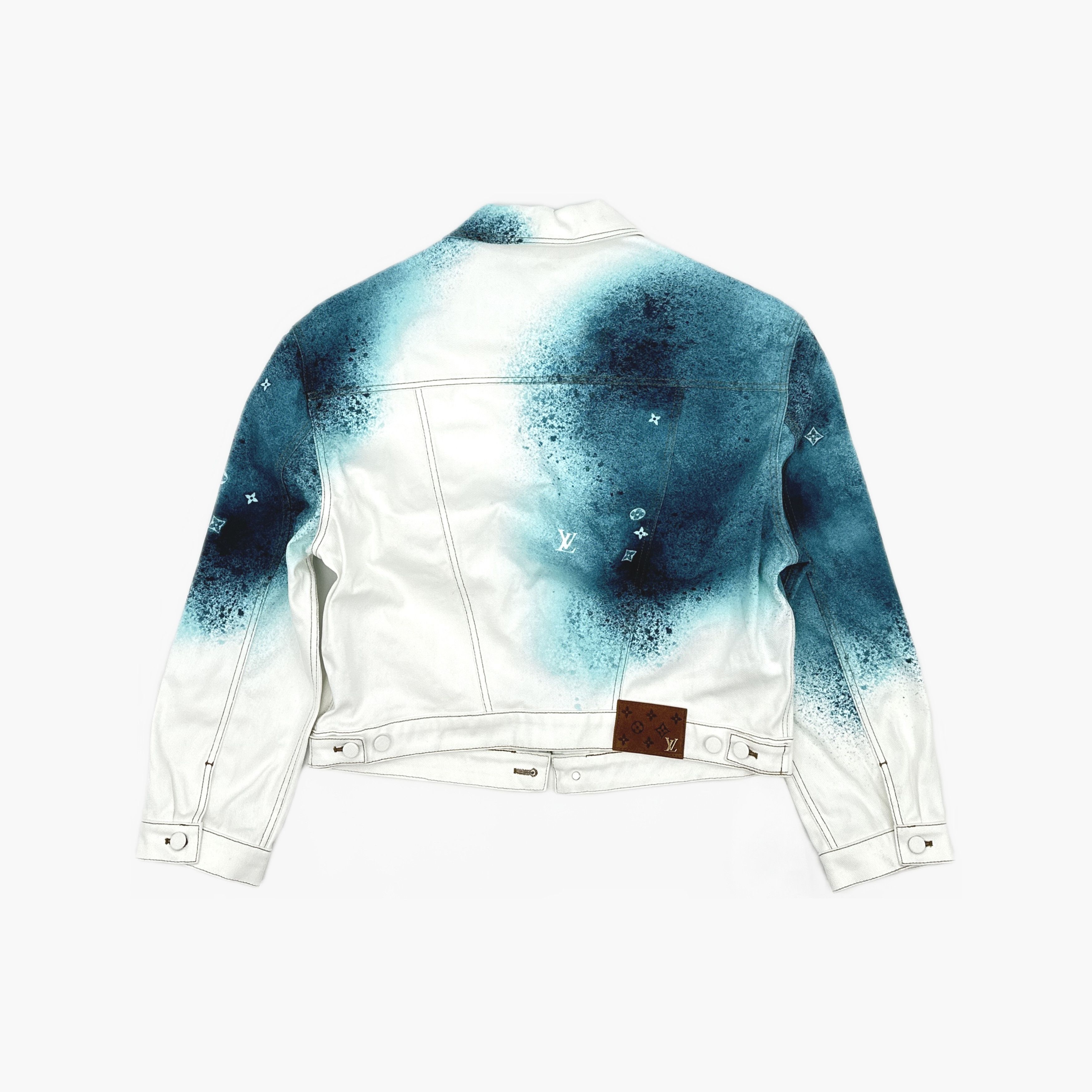Louis Vuitton Louis Vuitton SS23 Spray Monogram Denim Jacket 50 Size US M / EU 48-50 / 2 - 2 Thumbnail