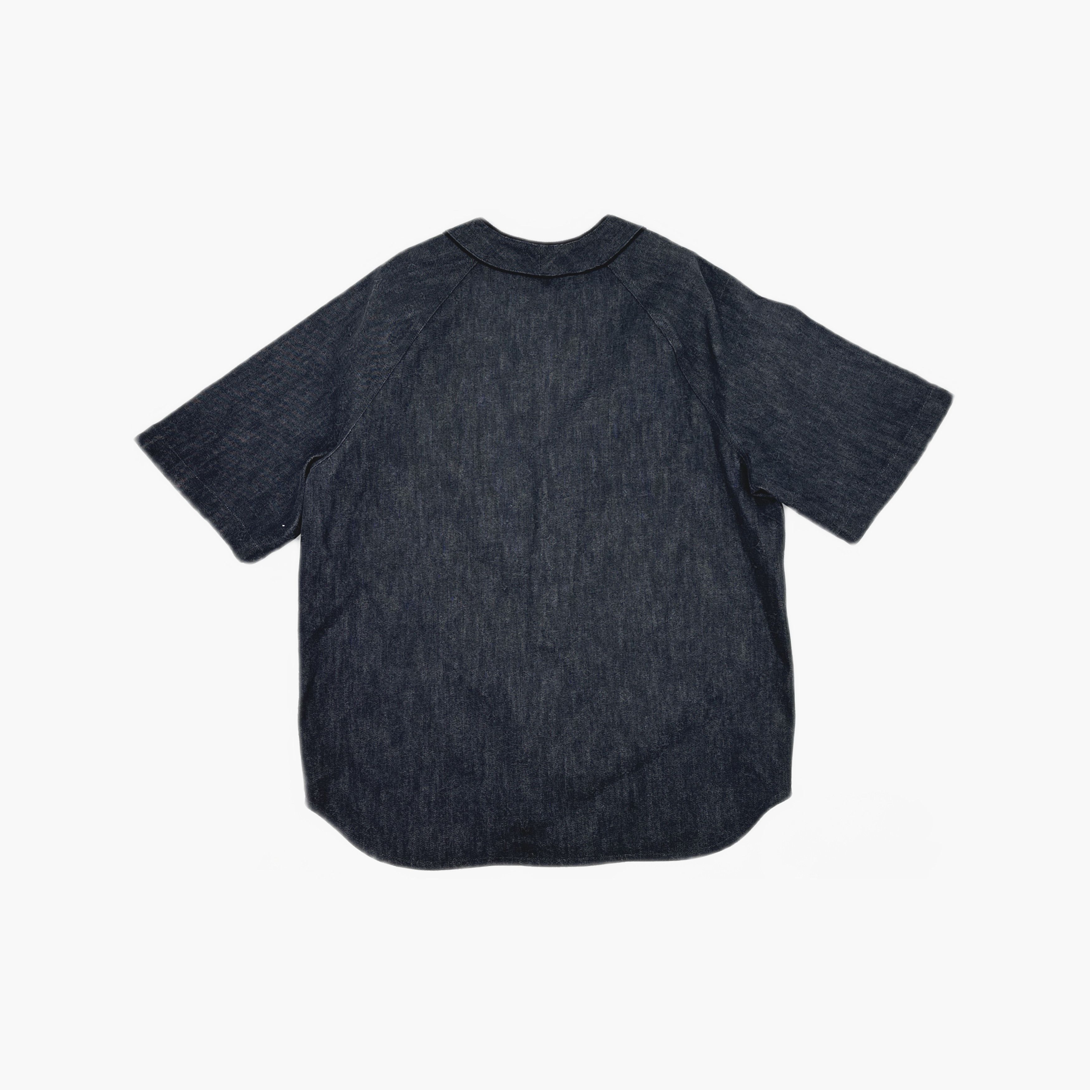 Louis Vuitton Louis Vuitton SS22 Denim Baseball Shirt XL Size US XL / EU 56 / 4 - 2 Thumbnail