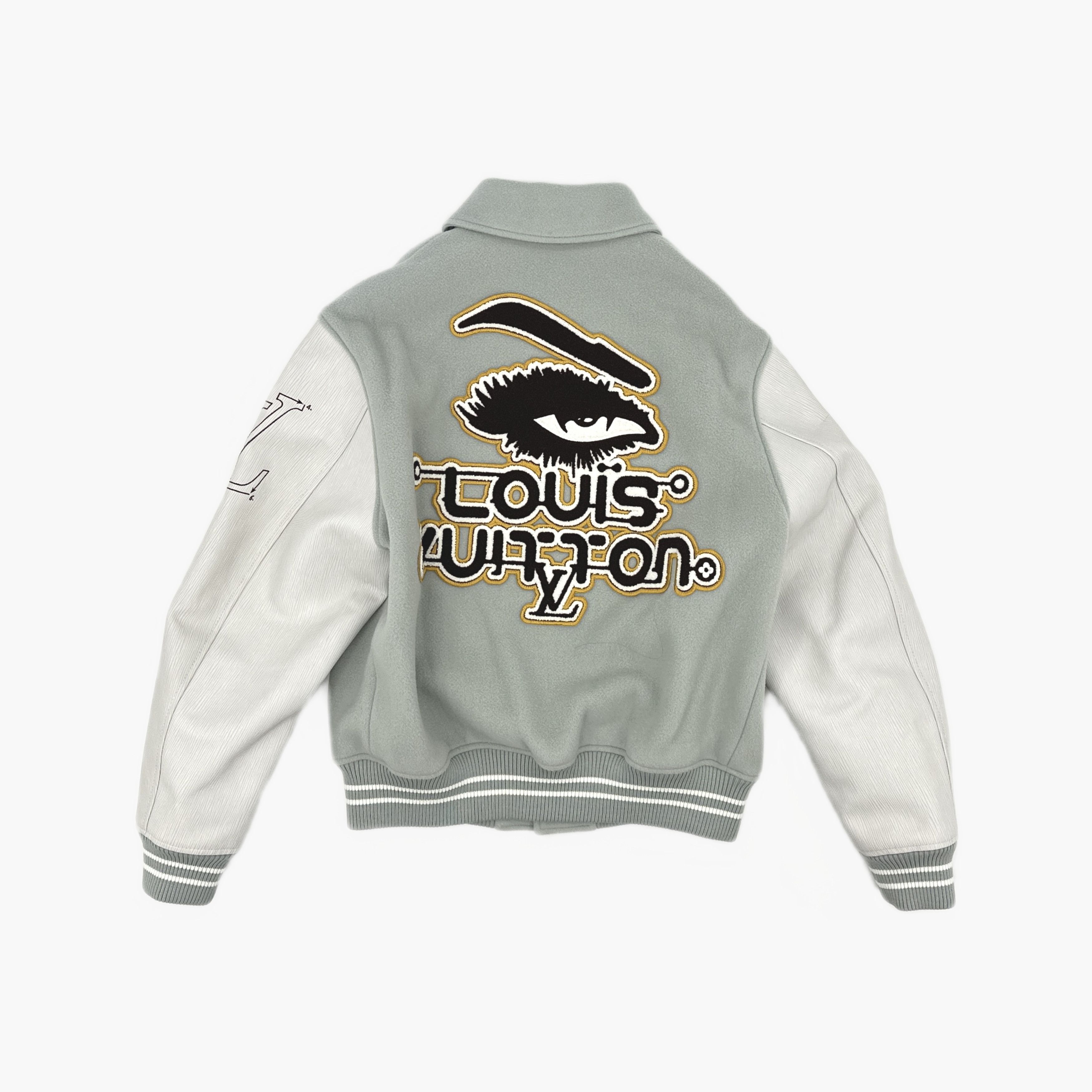 Louis Vuitton Louis Vuitton Embroidered Varsity Blouson EU 52 Size US L / EU 52-54 / 3 - 2 Thumbnail