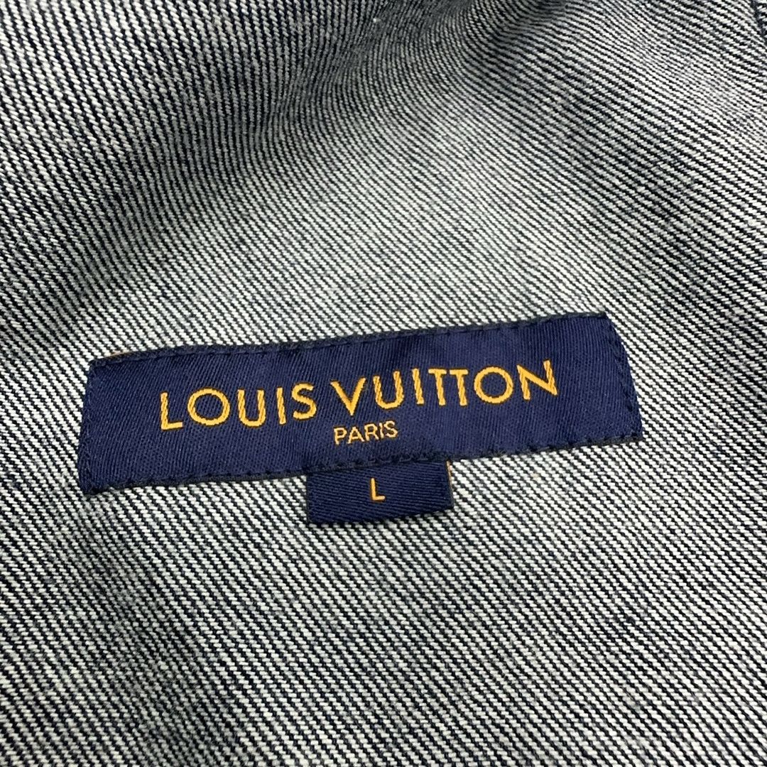 Louis Vuitton Louis Vuitton Monogram Floral Denim Shirt L Size US L / EU 52-54 / 3 - 4 Thumbnail