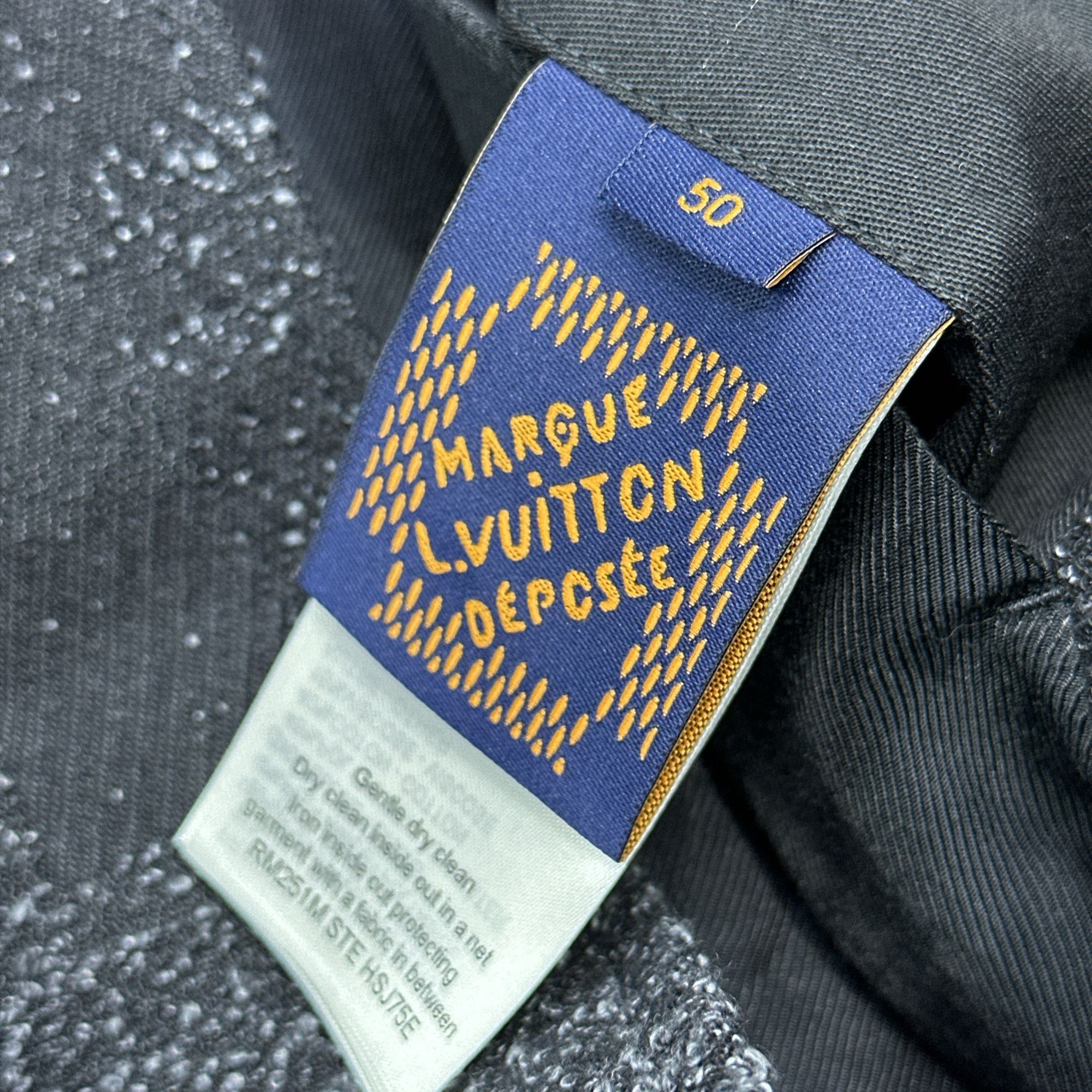 Louis Vuitton Louis Vuitton Damoflage Collarless Jacket 50 Size US M / EU 48-50 / 2 - 5 Thumbnail