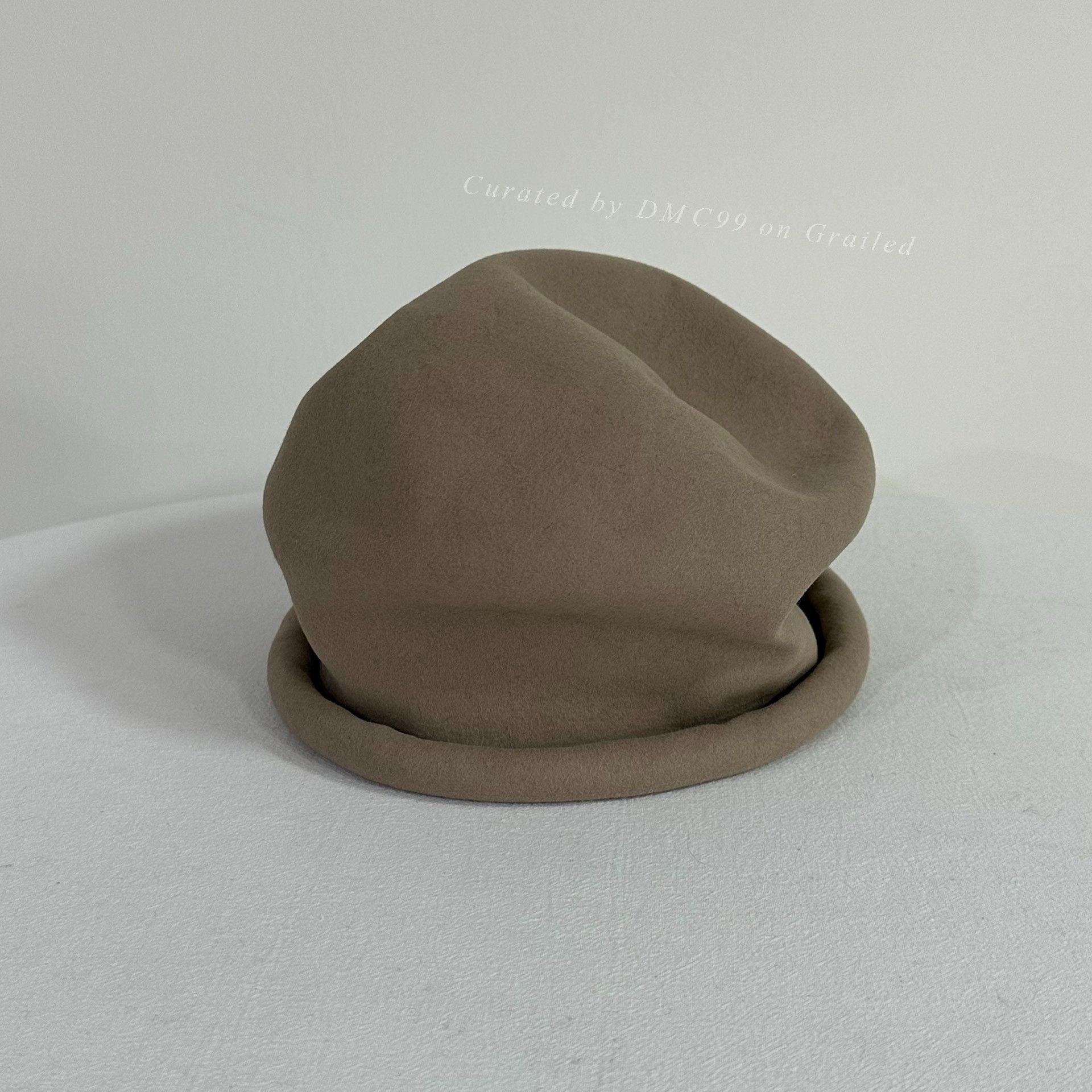 Horisaki HORISAKI Rabbit Fur Felt Handcrafted Hat Size ONE SIZE - 2 Thumbnail
