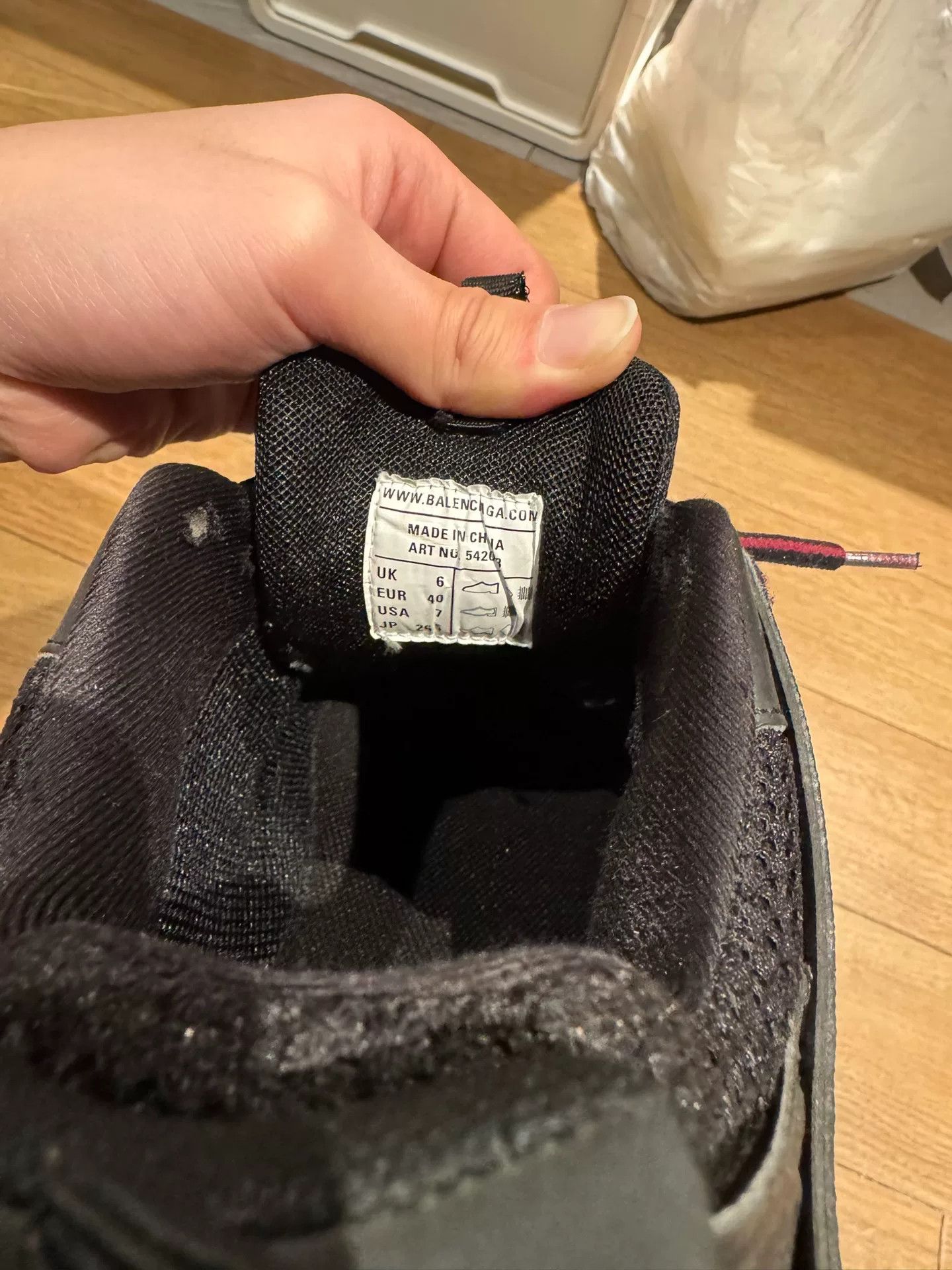 Balenciaga Balenciaga Track 1.0 Black Yellow Size US 7 / EU 40 - 8 Thumbnail