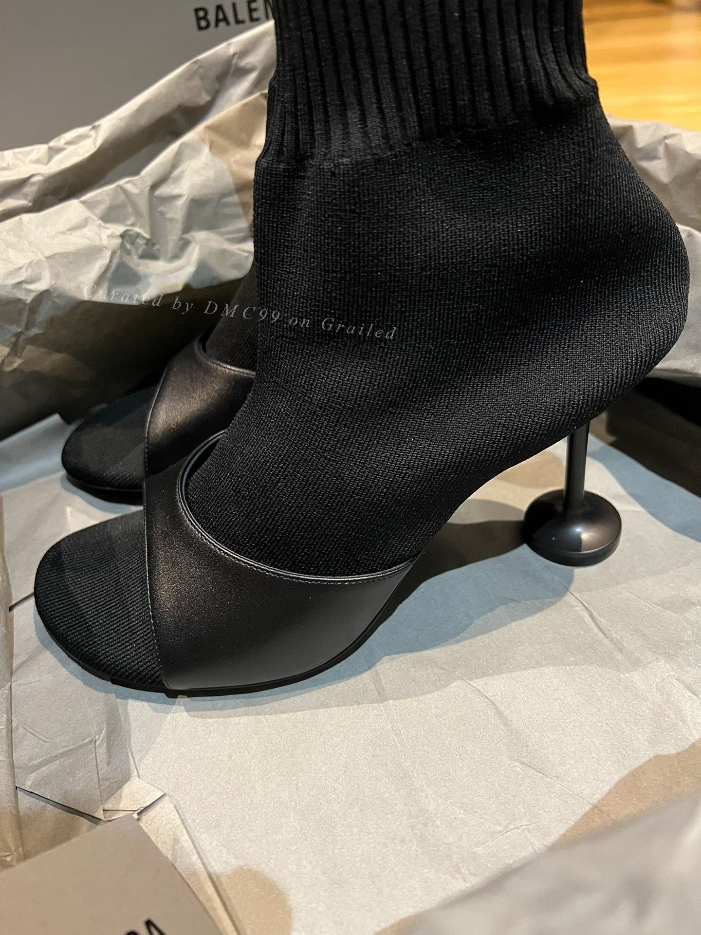 Balenciaga Balenciaga Demna High Heel Sock Shoes Size US 7 / IT 37 - 2 Thumbnail