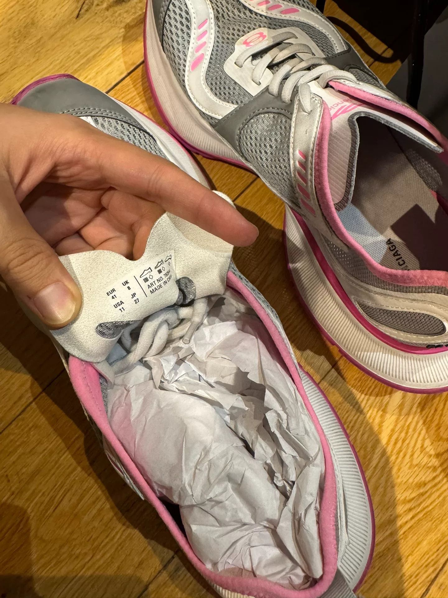 Balenciaga Balenciaga Circuit Grey Pink Sneaker Size US 8 / EU 41 - 6 Thumbnail