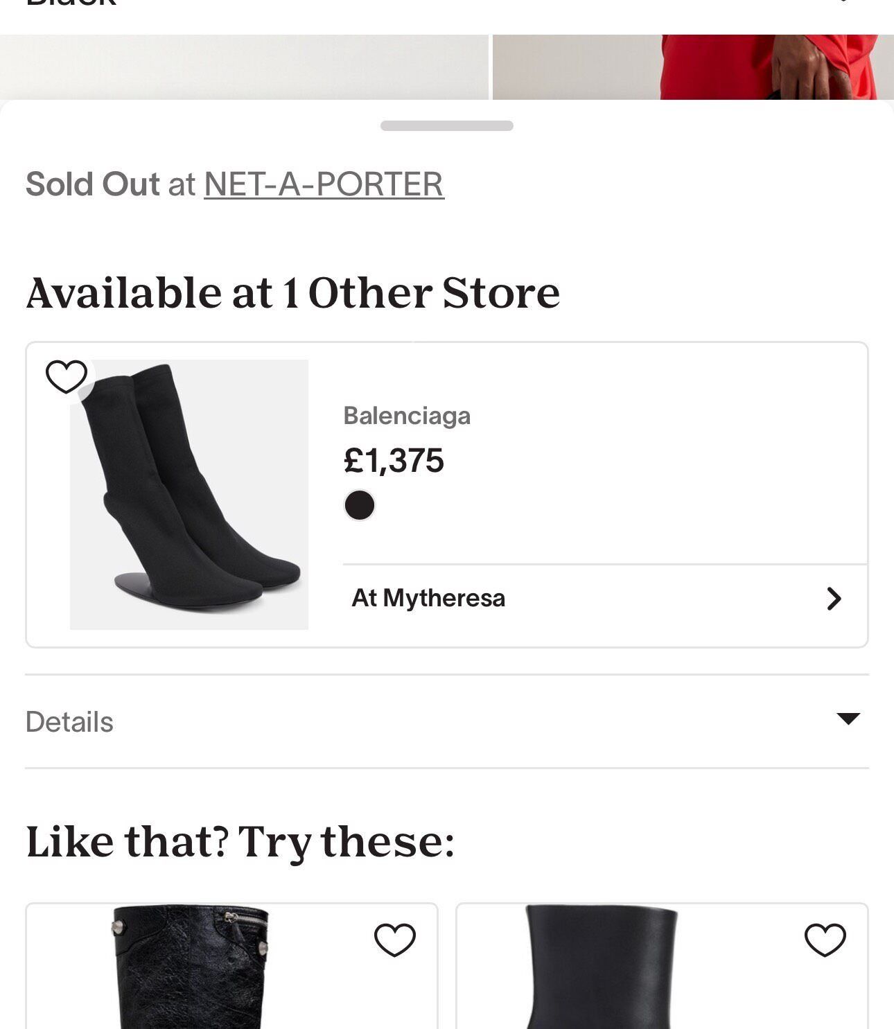 Balenciaga Balenciaga Stage Stretch Architectural-Heel Booties Size US 8 / IT 38 - 4 Thumbnail
