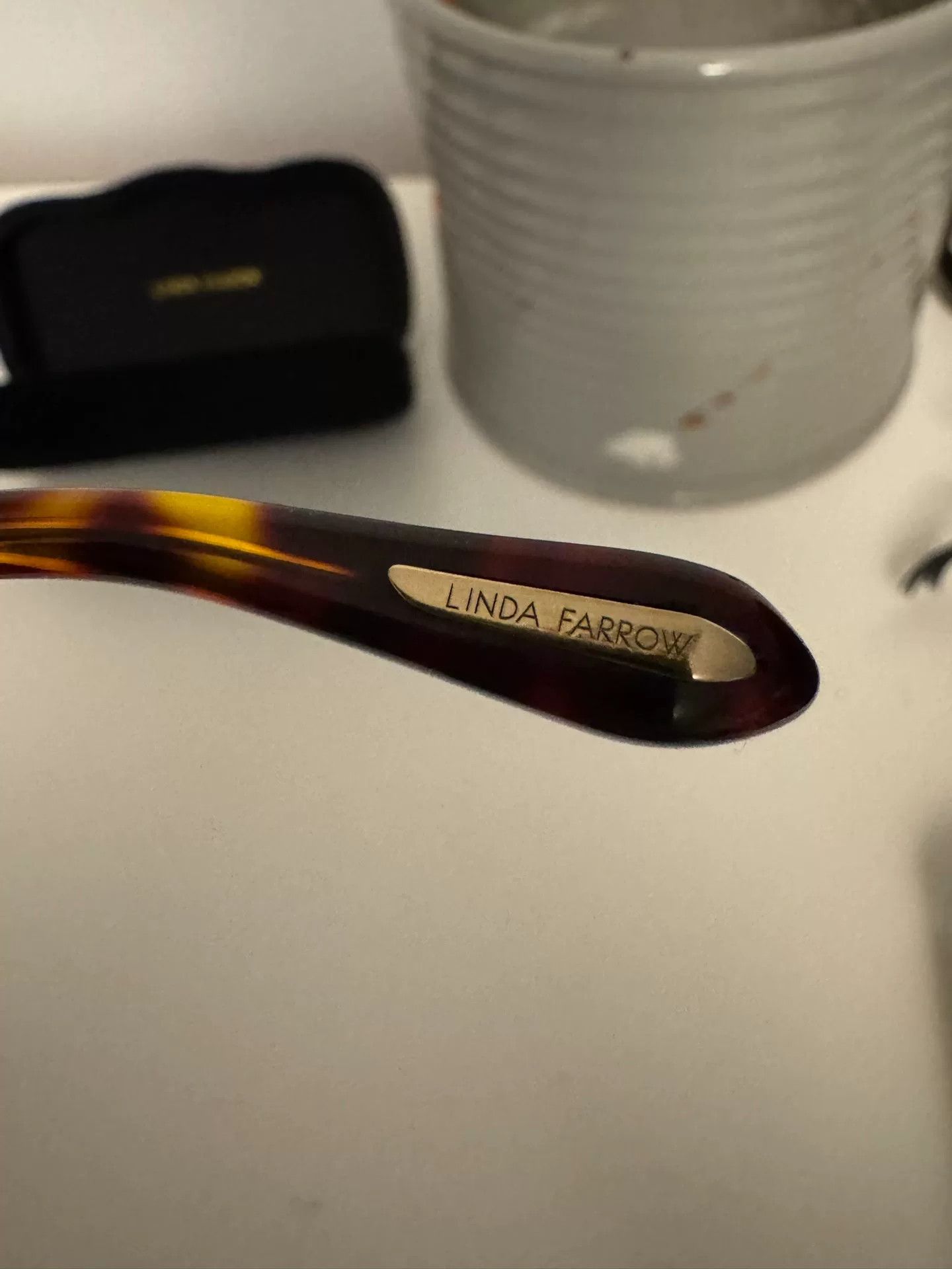 Linda Farrow Linda Farrow Non-Prescription Glasses Size ONE SIZE - 5 Thumbnail