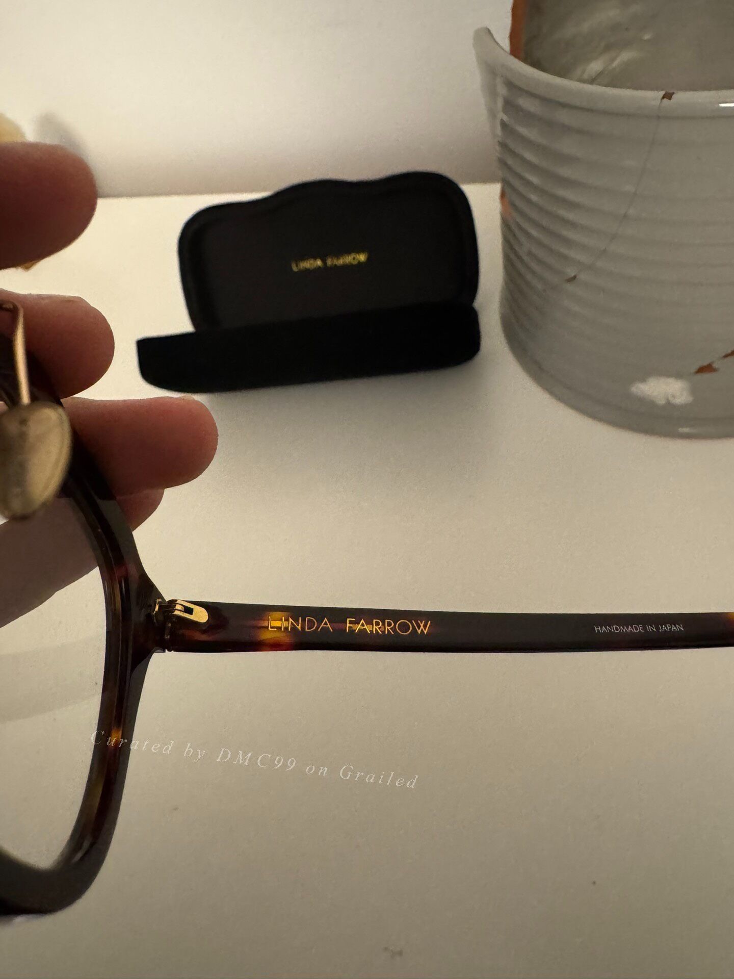 Linda Farrow Linda Farrow Non-Prescription Glasses Size ONE SIZE - 3 Thumbnail