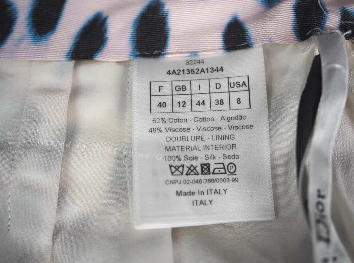 John Galliano Christian Dior A-Line Leopard Print Skirt Size 40" / US 18 - 6 Thumbnail