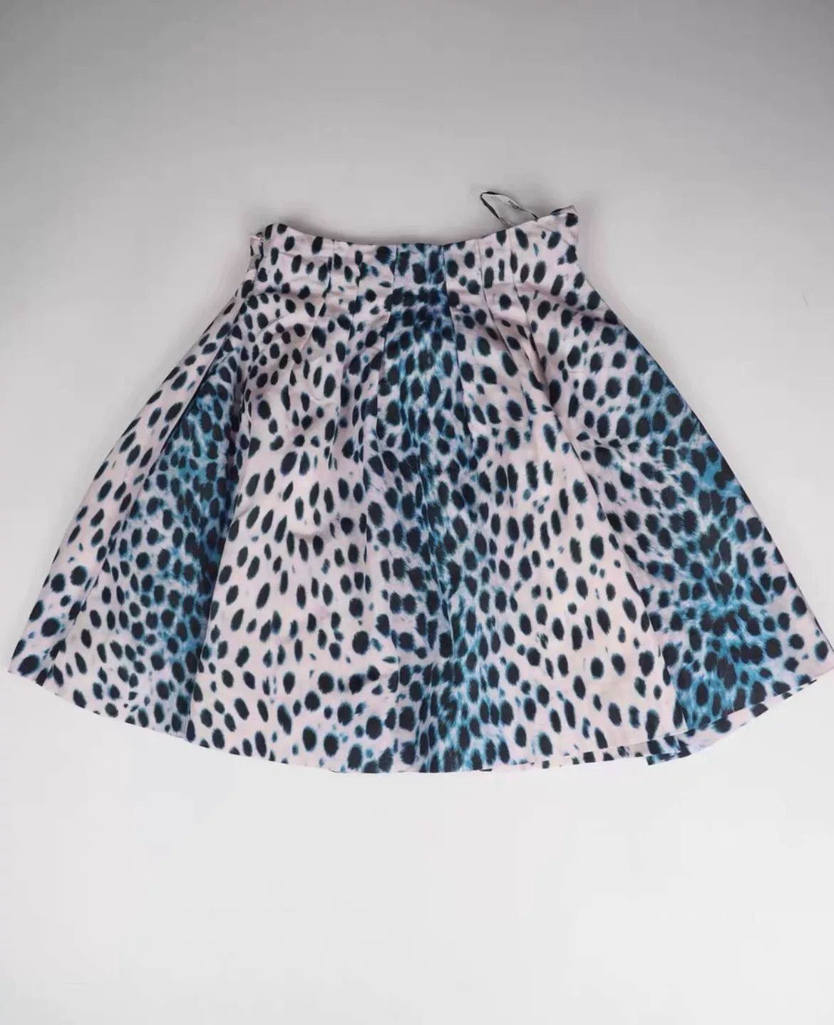 John Galliano Christian Dior A-Line Leopard Print Skirt Size 40" / US 18 - 3 Thumbnail