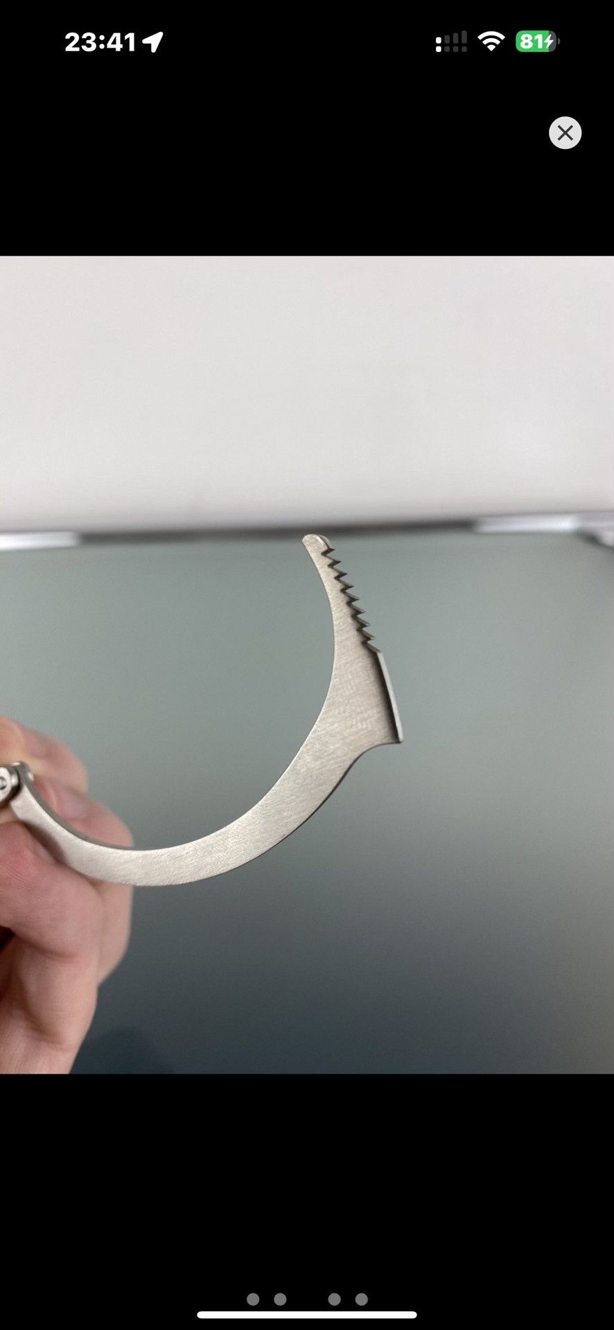 Helmut Lang Helmut Lang Handcuff Bracelet Reissue Size ONE SIZE - 5 Thumbnail