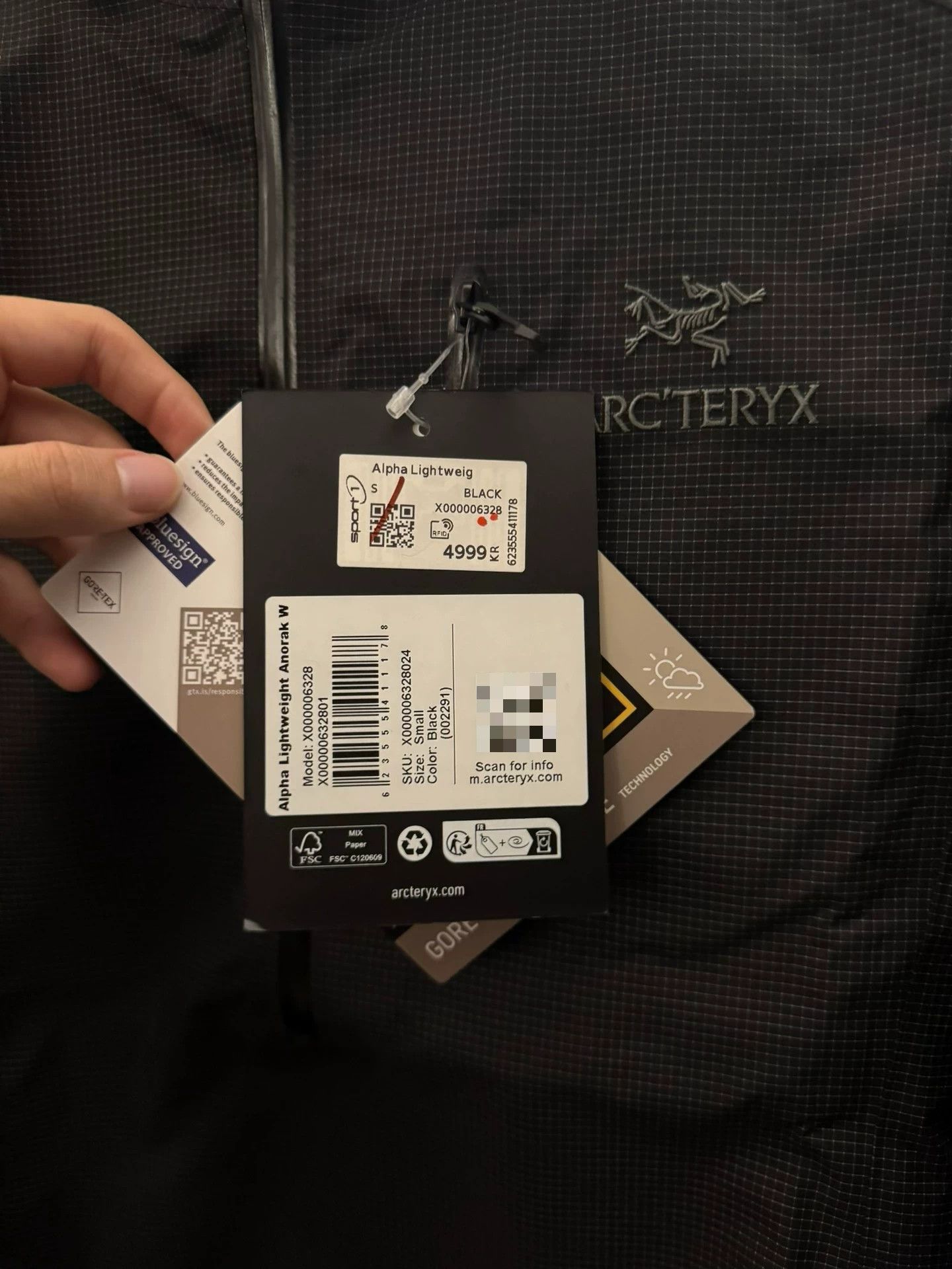 Arc'teryx Arcteryx Women's Alpha Lightweight Anorak Size S / US 4 / IT 40 - 2 Thumbnail