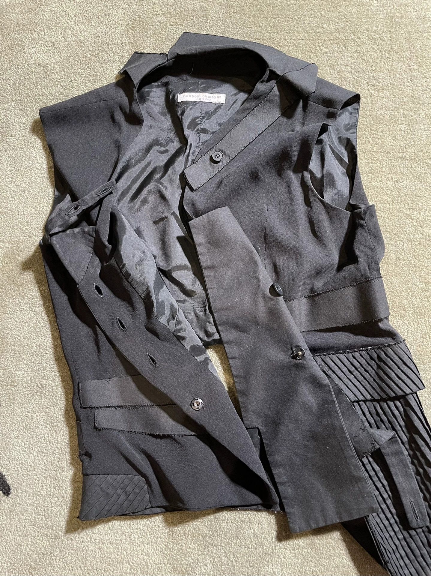 Hussein Chalayan Hussein Chalayan Women's Jacket Vest Size S / US 4 / IT 40 - 4 Thumbnail