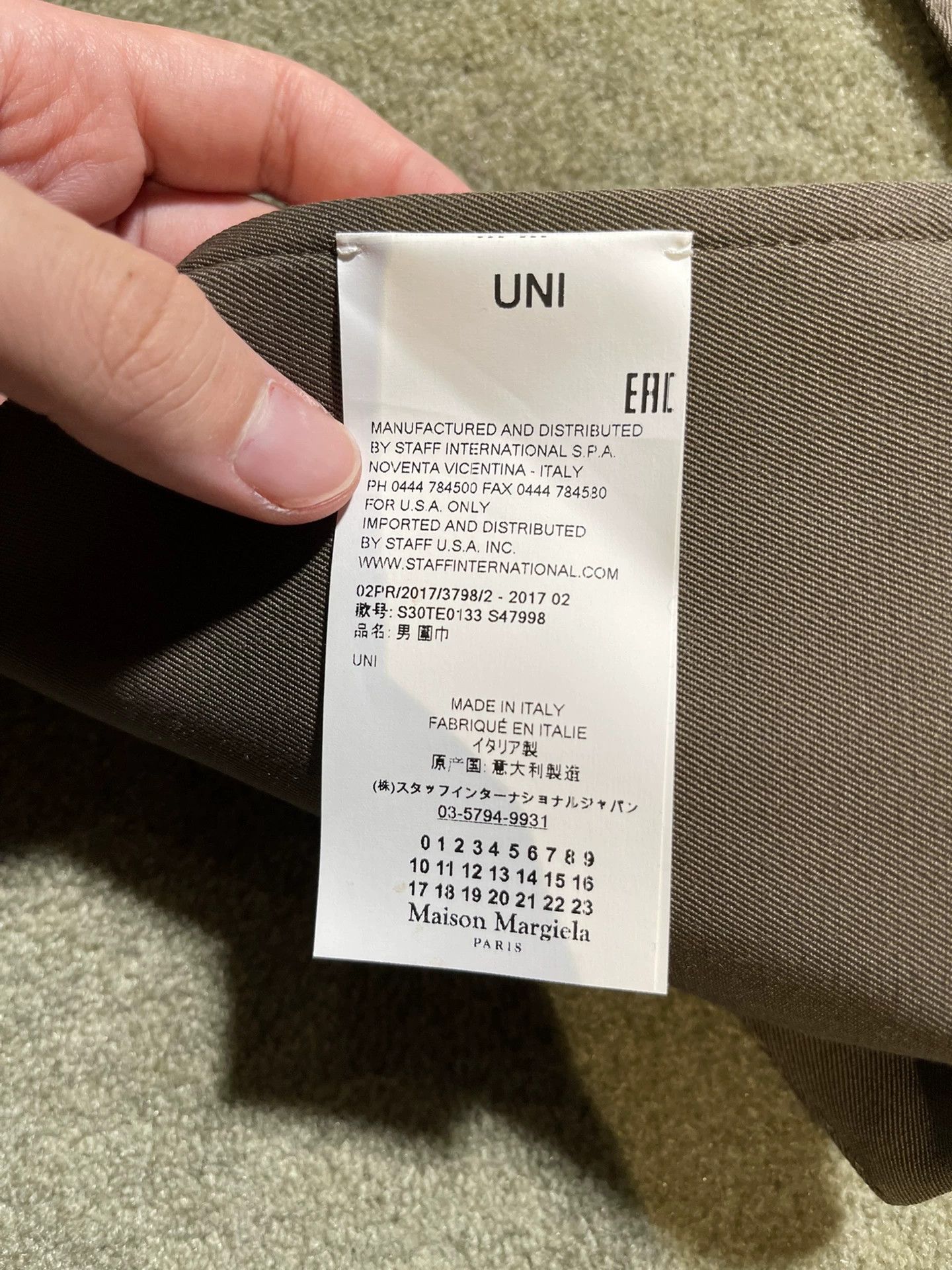 Maison Margiela Martin Margiela Maison 2017 Scarf Size ONE SIZE - 2 Thumbnail